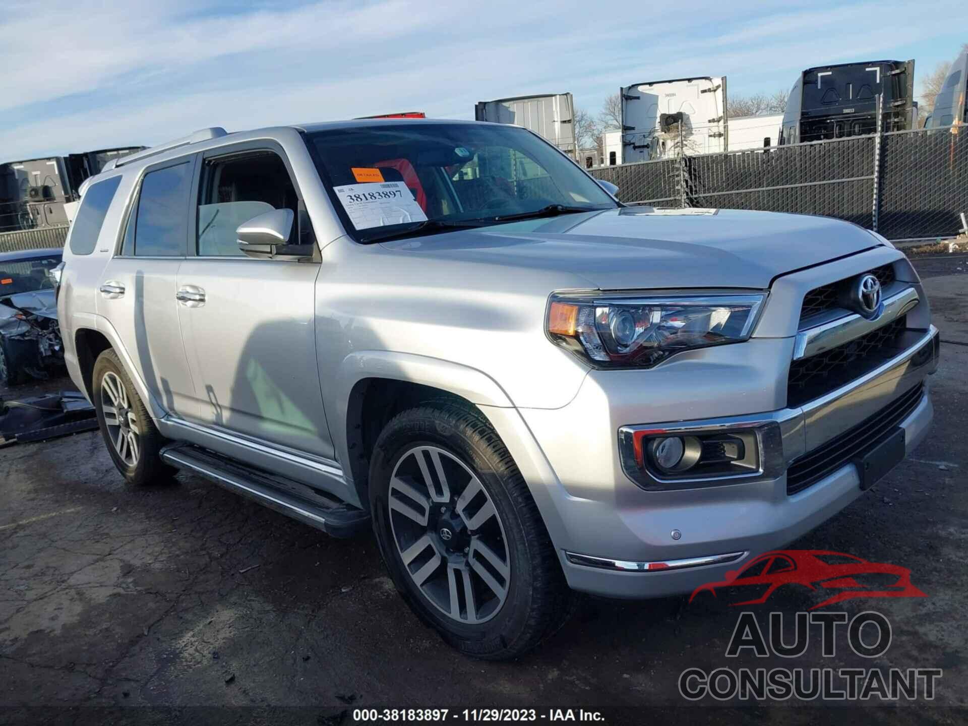 TOYOTA 4RUNNER 2018 - JTEZU5JR3J5180936