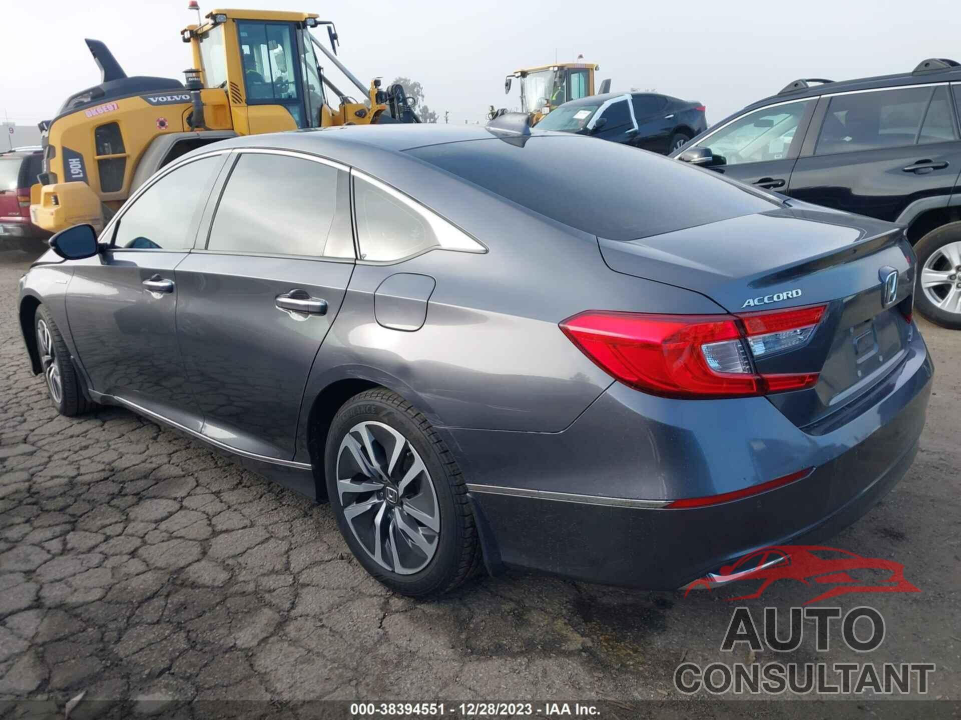 HONDA ACCORD HYBRID 2019 - 1HGCV3F99KA009266