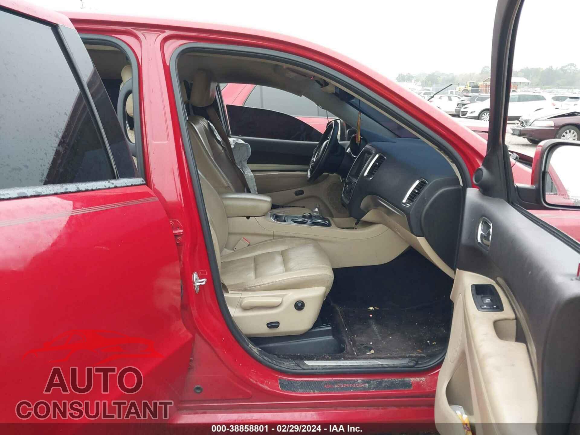 DODGE DURANGO 2017 - 1C4RDHDG9HC930426