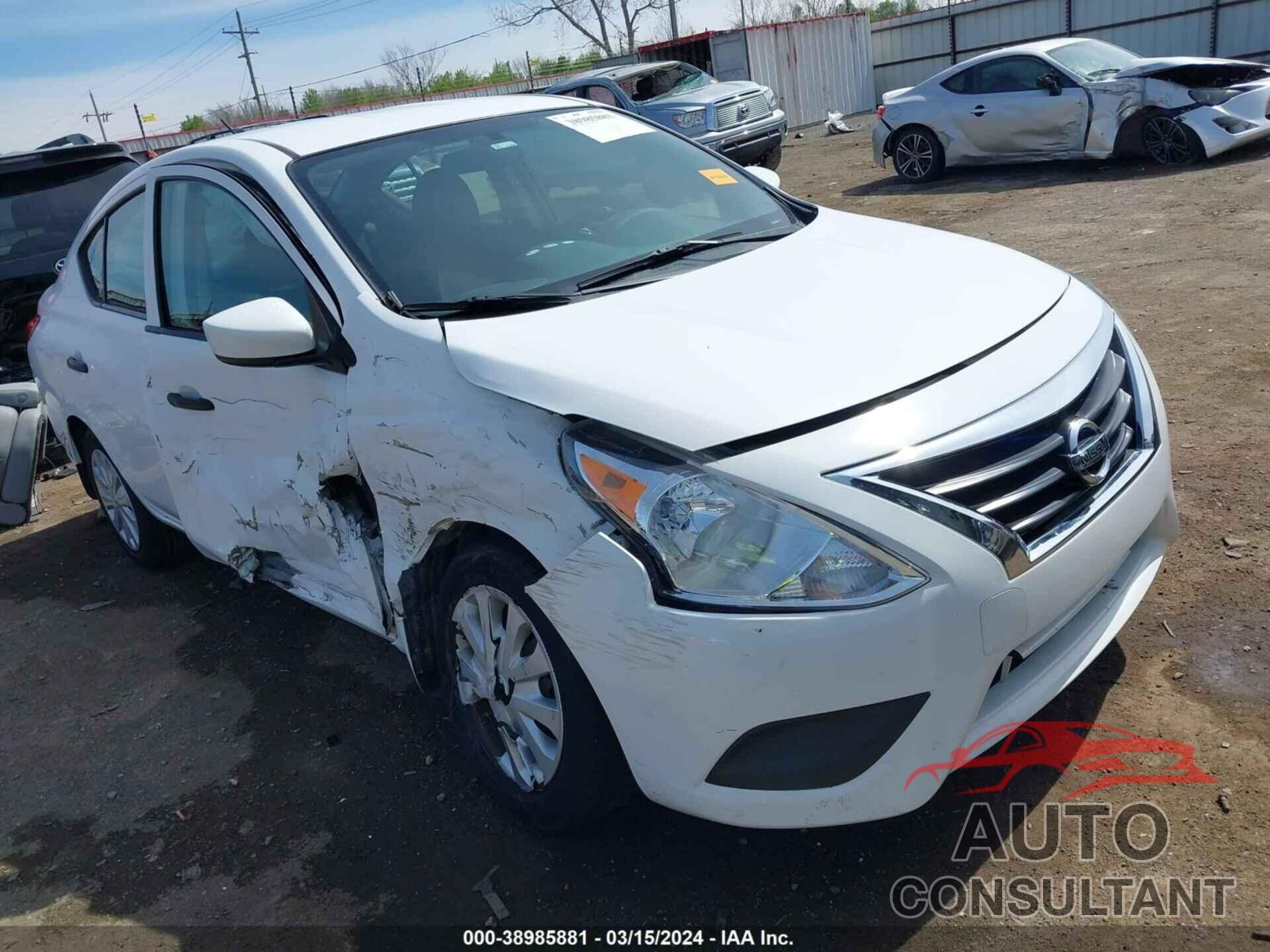 NISSAN VERSA 2016 - 3N1CN7AP4GL878467