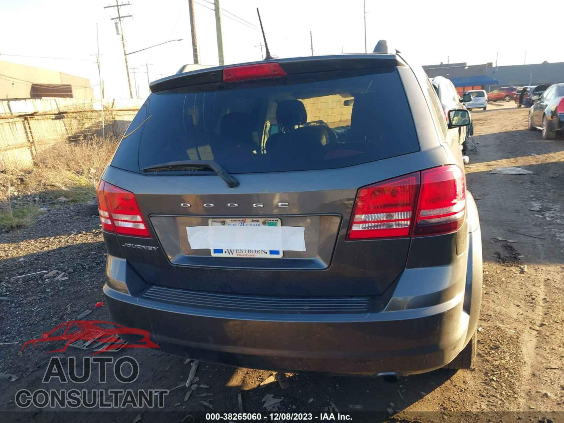 DODGE JOURNEY 2017 - 3C4PDCAB5HT683848
