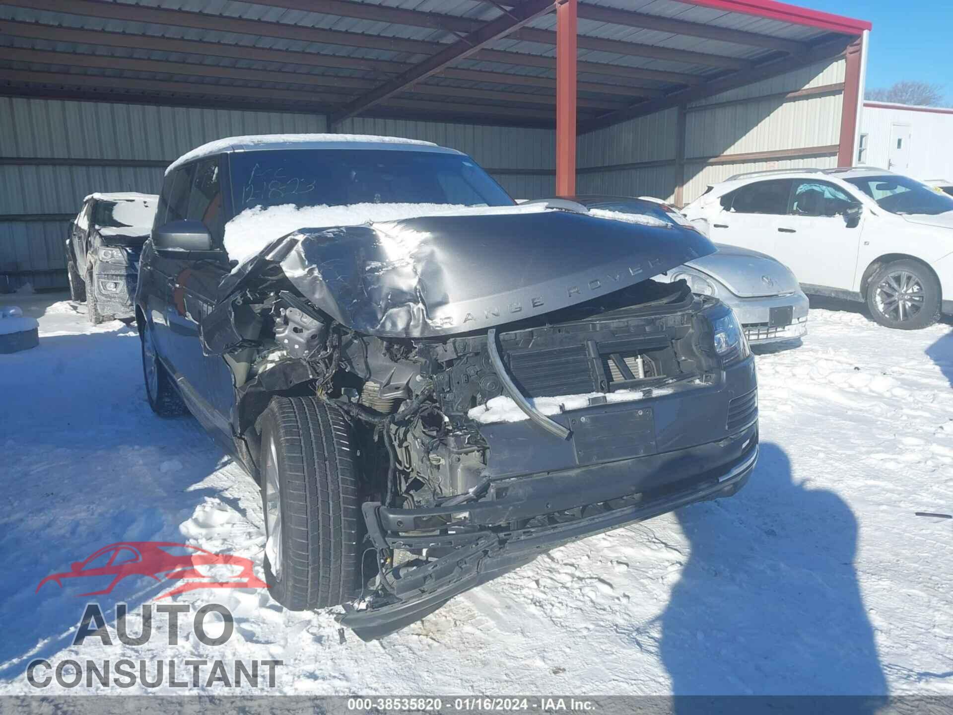 LAND ROVER RANGE ROVER 2016 - SALGS2KF0GA296169