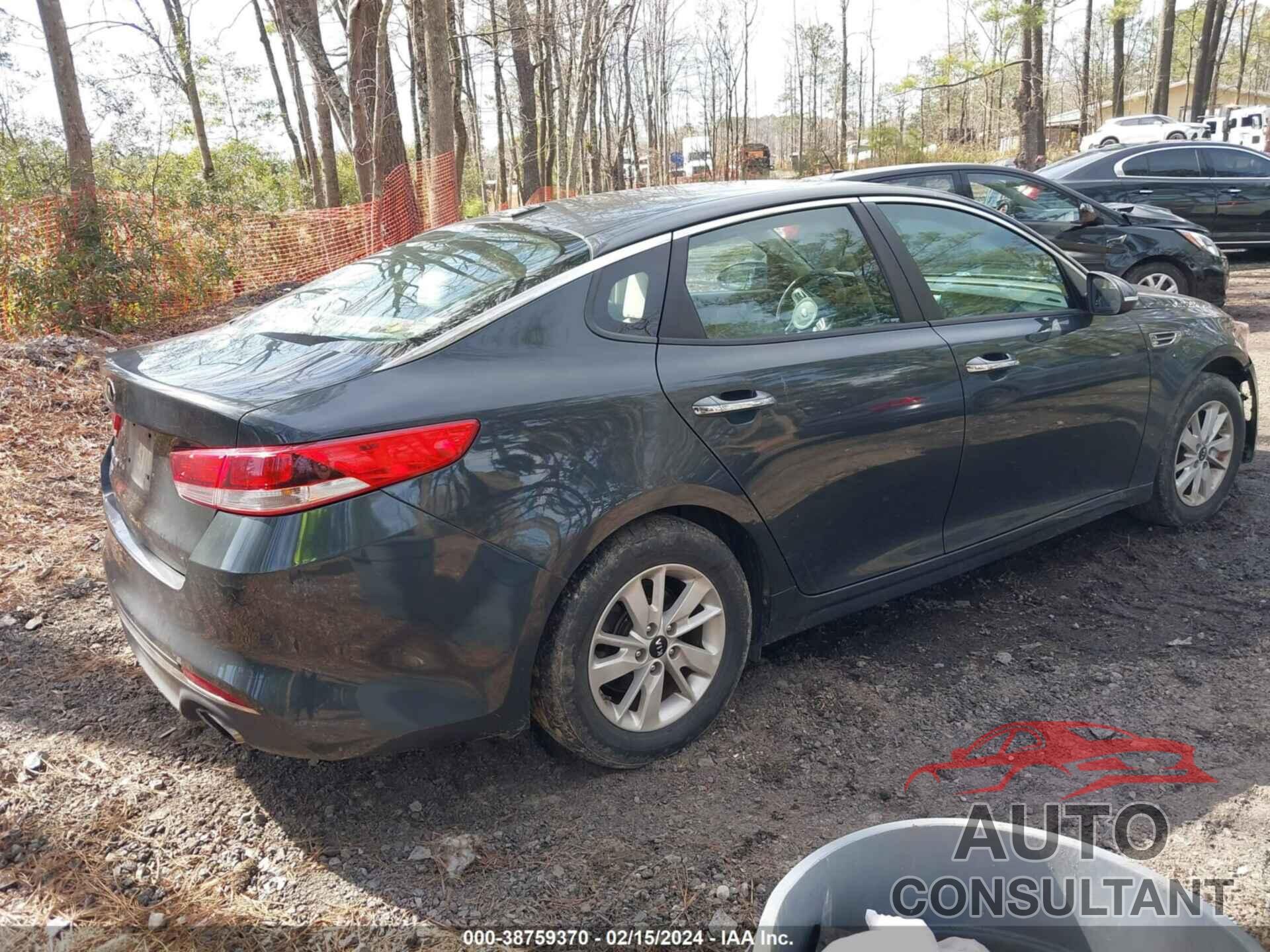 KIA OPTIMA 2016 - KNAGT4L34G5079671