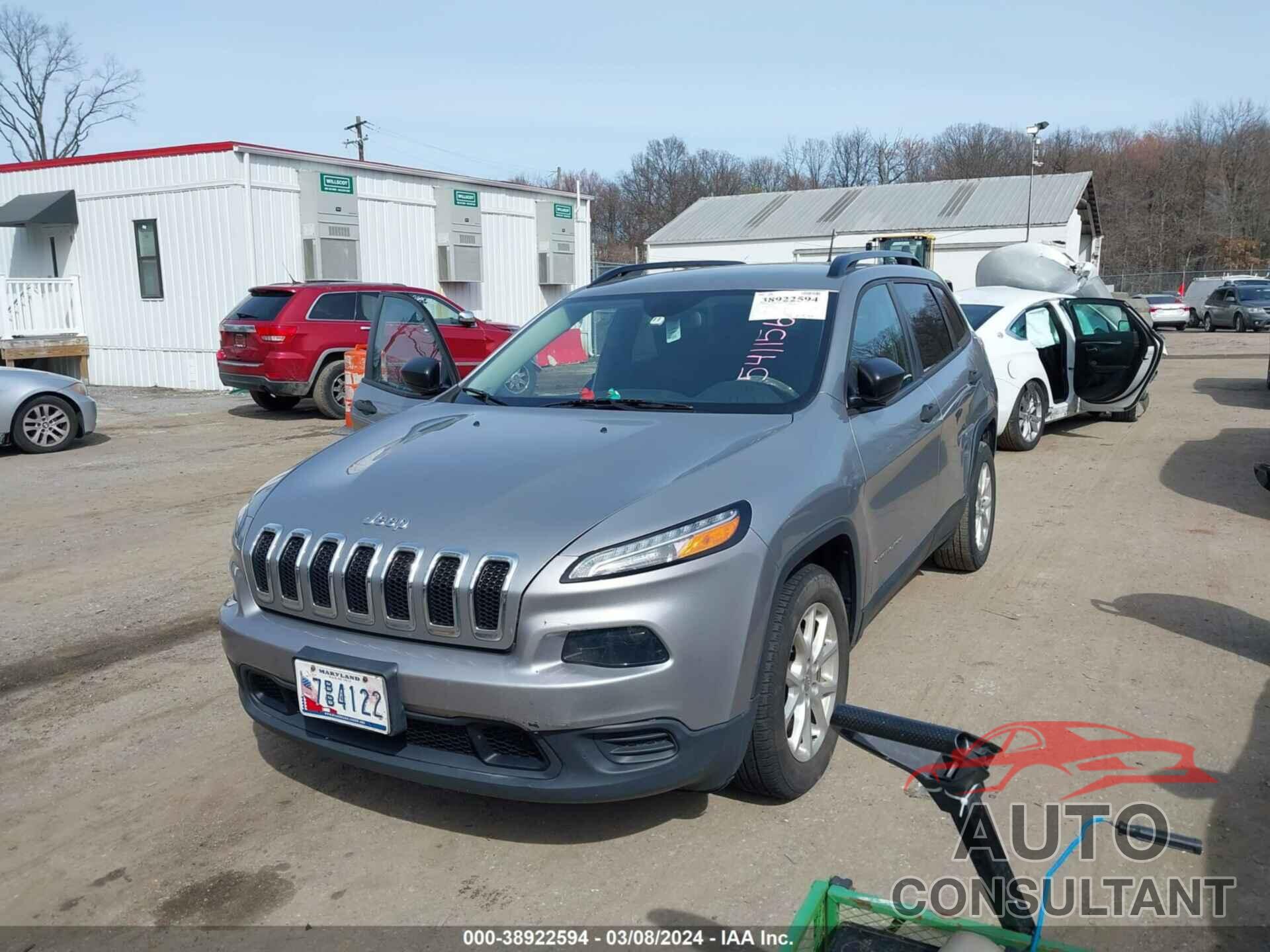 JEEP CHEROKEE 2017 - 1C4PJLAB8HW541156