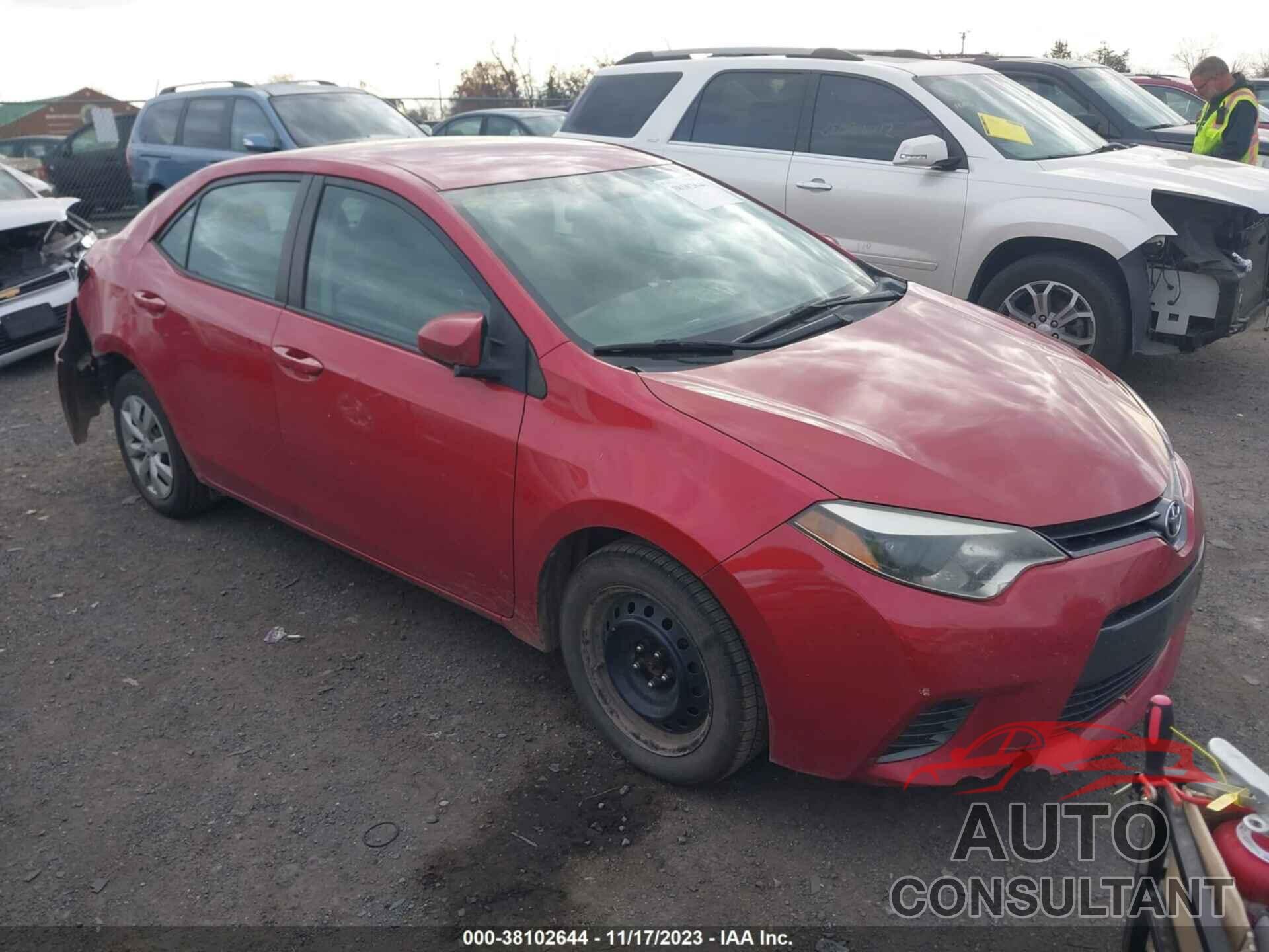 TOYOTA COROLLA 2015 - 2T1BURHE9FC241636