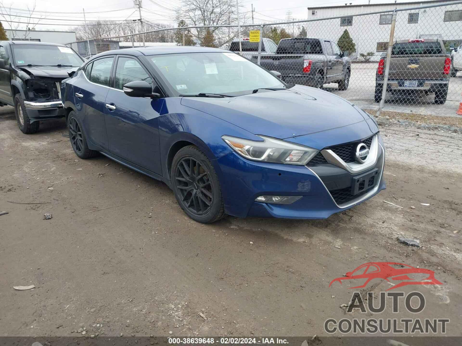 NISSAN MAXIMA 2017 - 1N4AA6APXHC451811