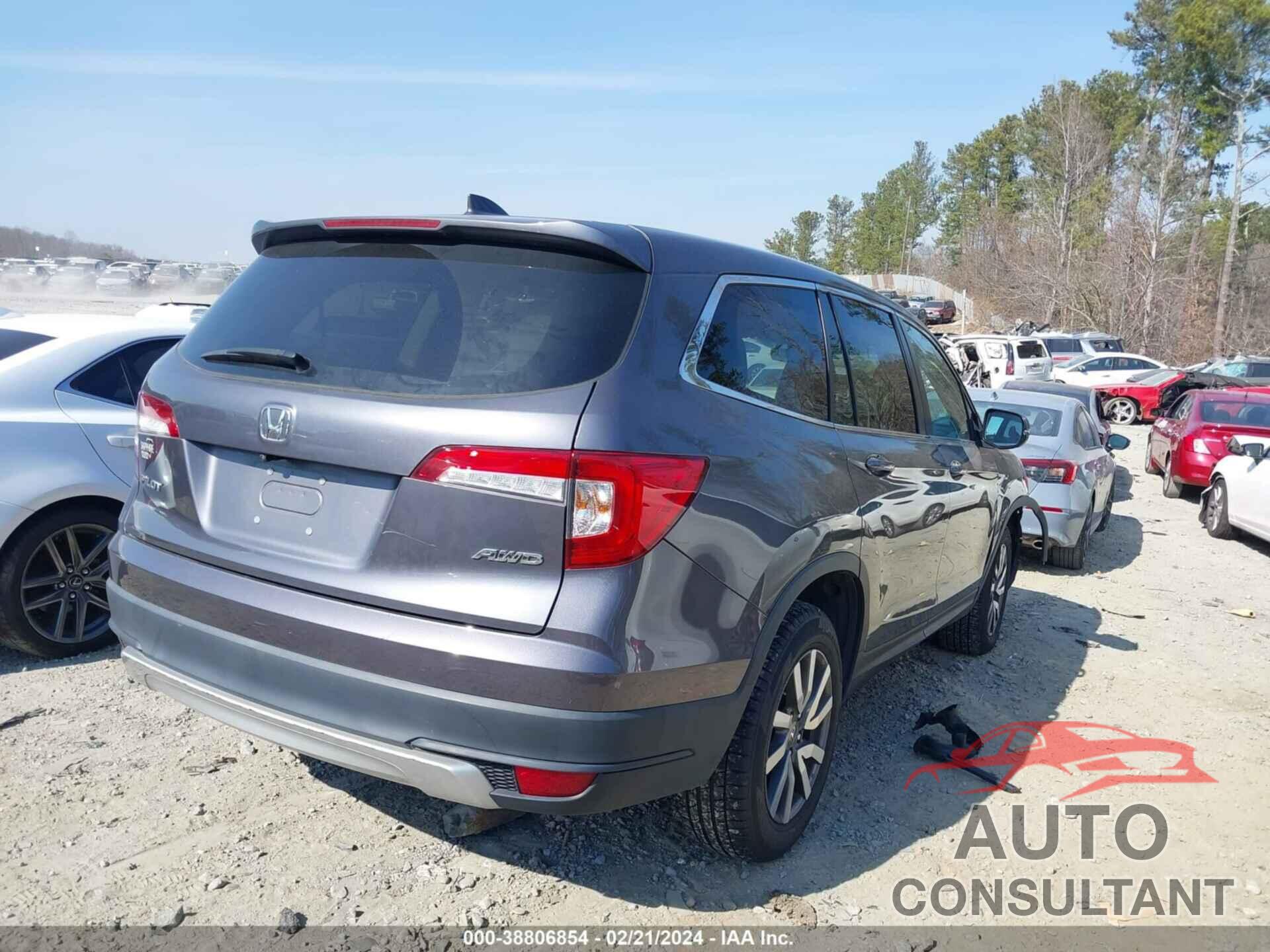 HONDA PILOT 2020 - 5FNYF6H53LB050417