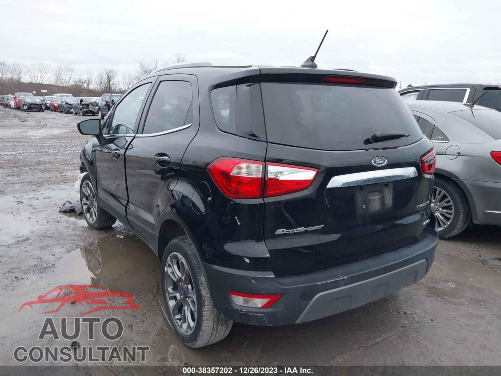 FORD ECOSPORT 2022 - MAJ6S3KL6NC459350