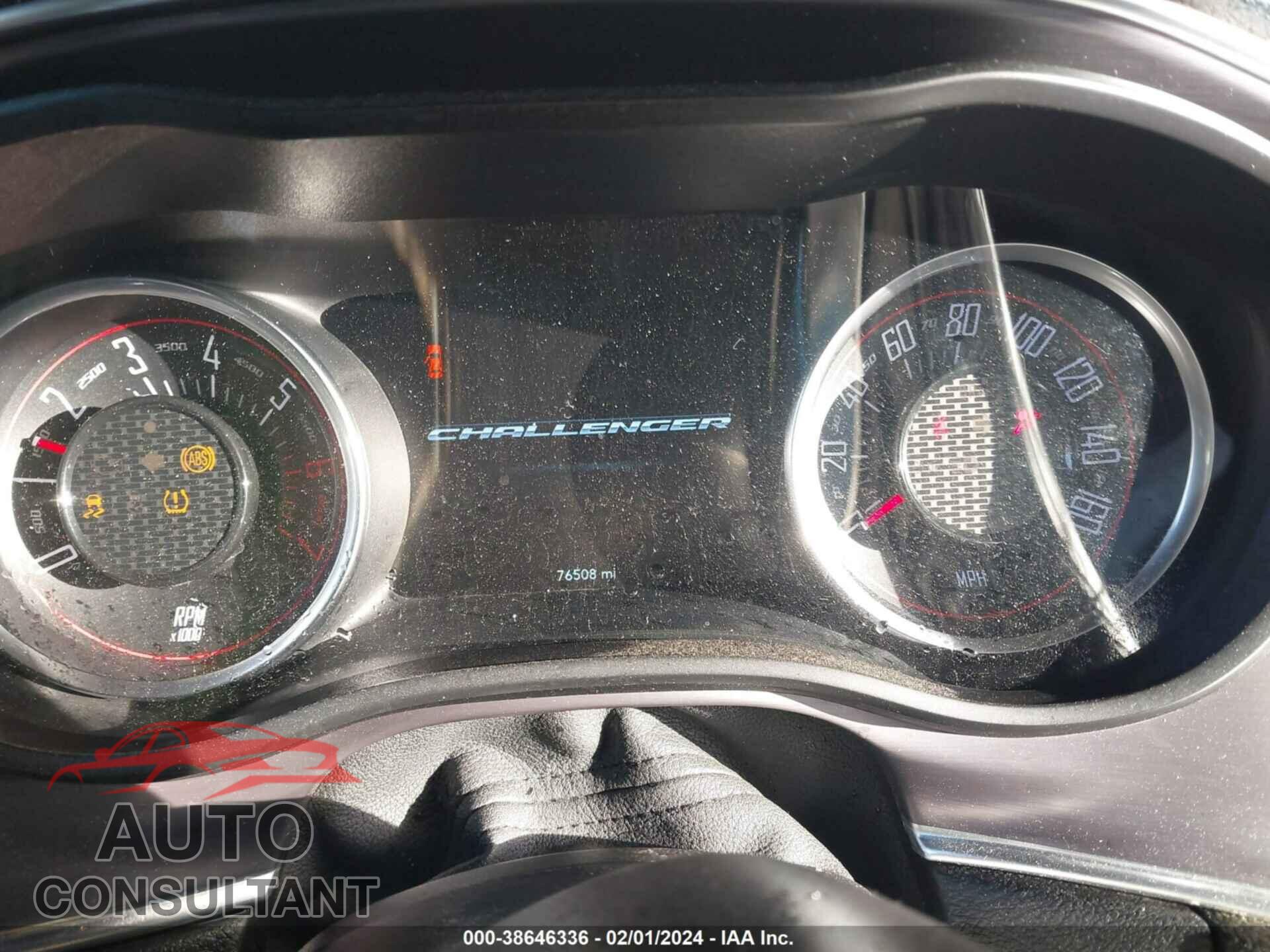 DODGE CHALLENGER 2017 - 2C3CDZBT2HH640929