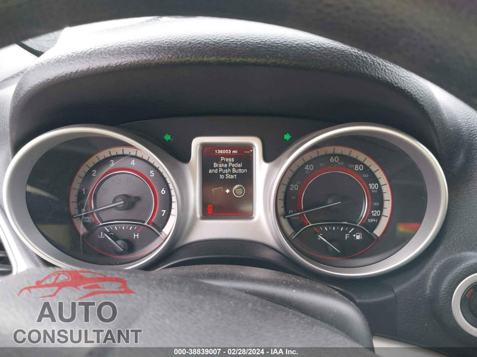 DODGE JOURNEY 2017 - 3C4PDCBG4HT518285