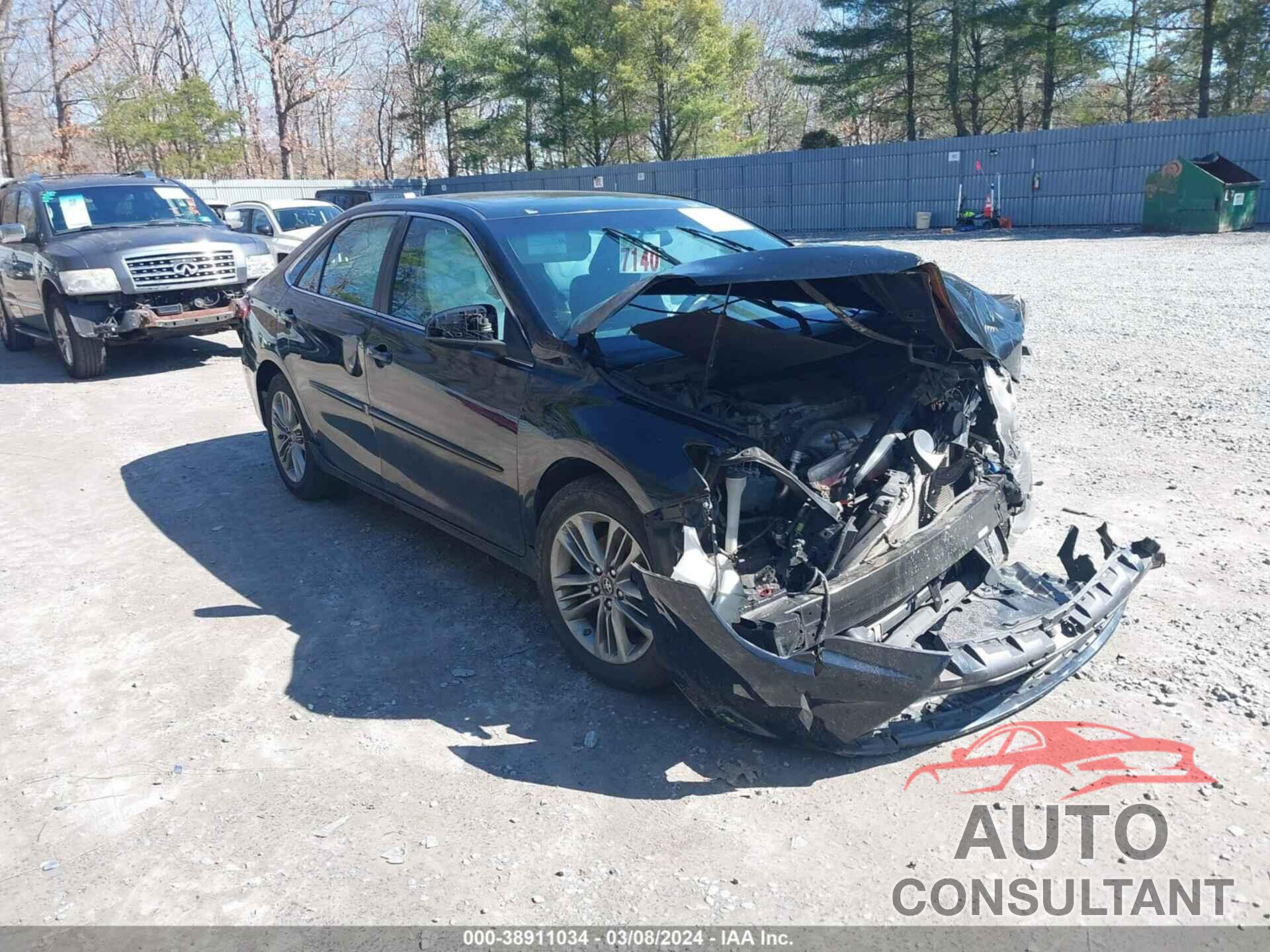 TOYOTA CAMRY 2016 - 4T1BF1FK2GU228134