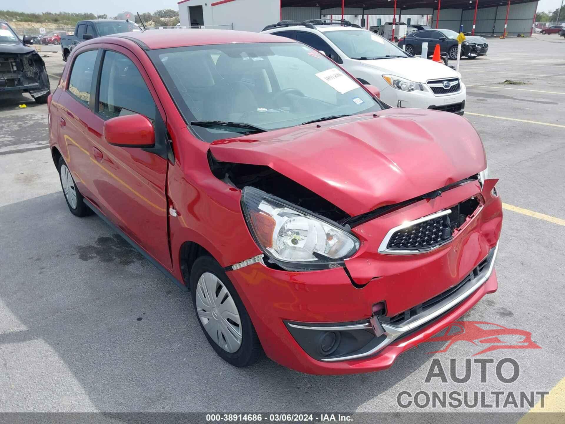 MITSUBISHI MIRAGE 2019 - ML32A3HJ3KH016656