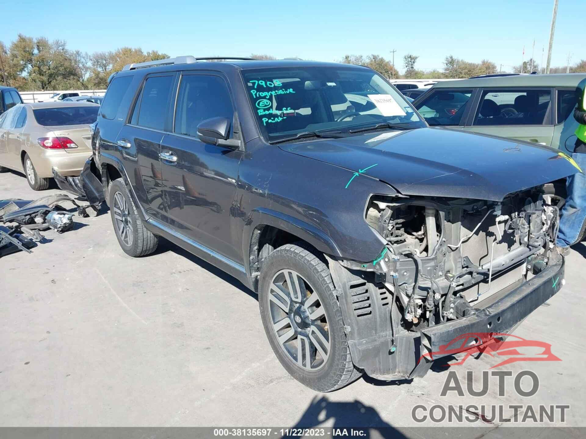 TOYOTA 4RUNNER 2017 - JTEBU5JR7H5427886