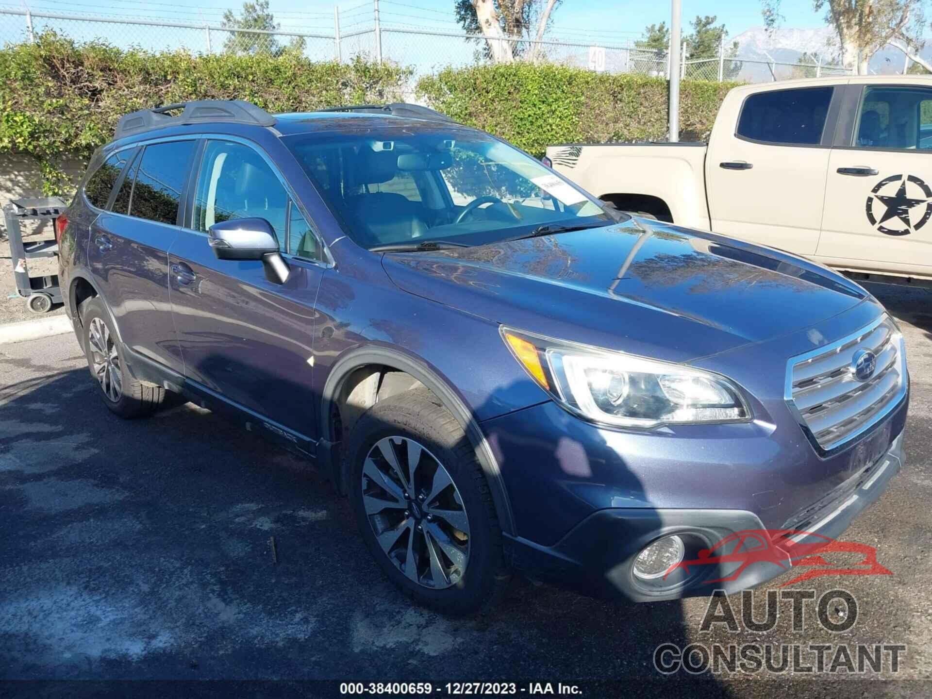 SUBARU OUTBACK 2016 - 4S4BSANC3G3341943