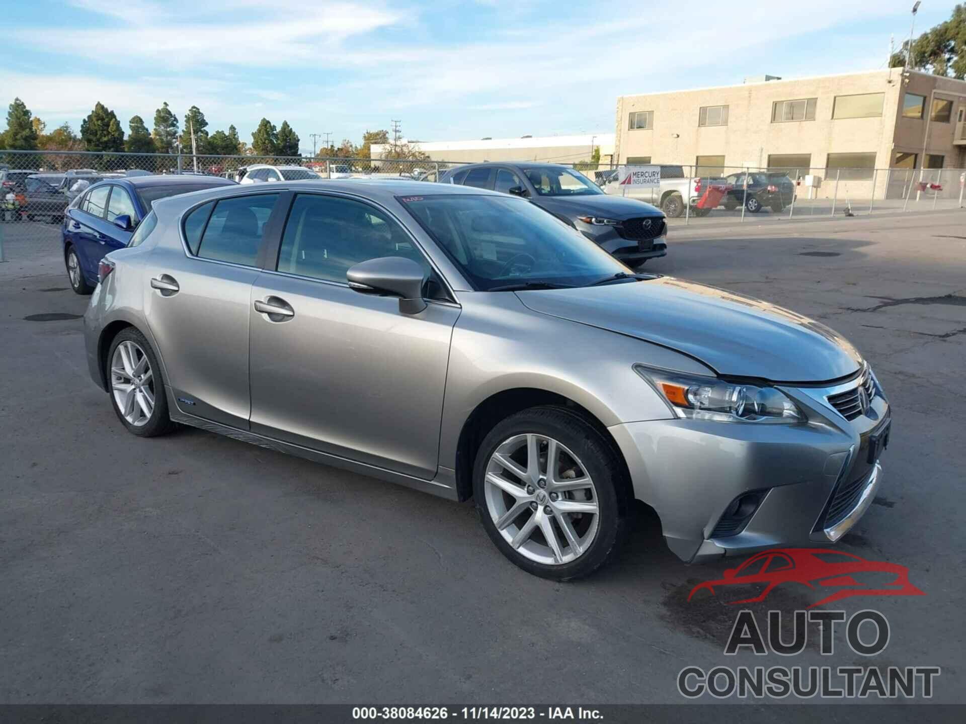 LEXUS CT 200H 2017 - JTHKD5BH7H2288384