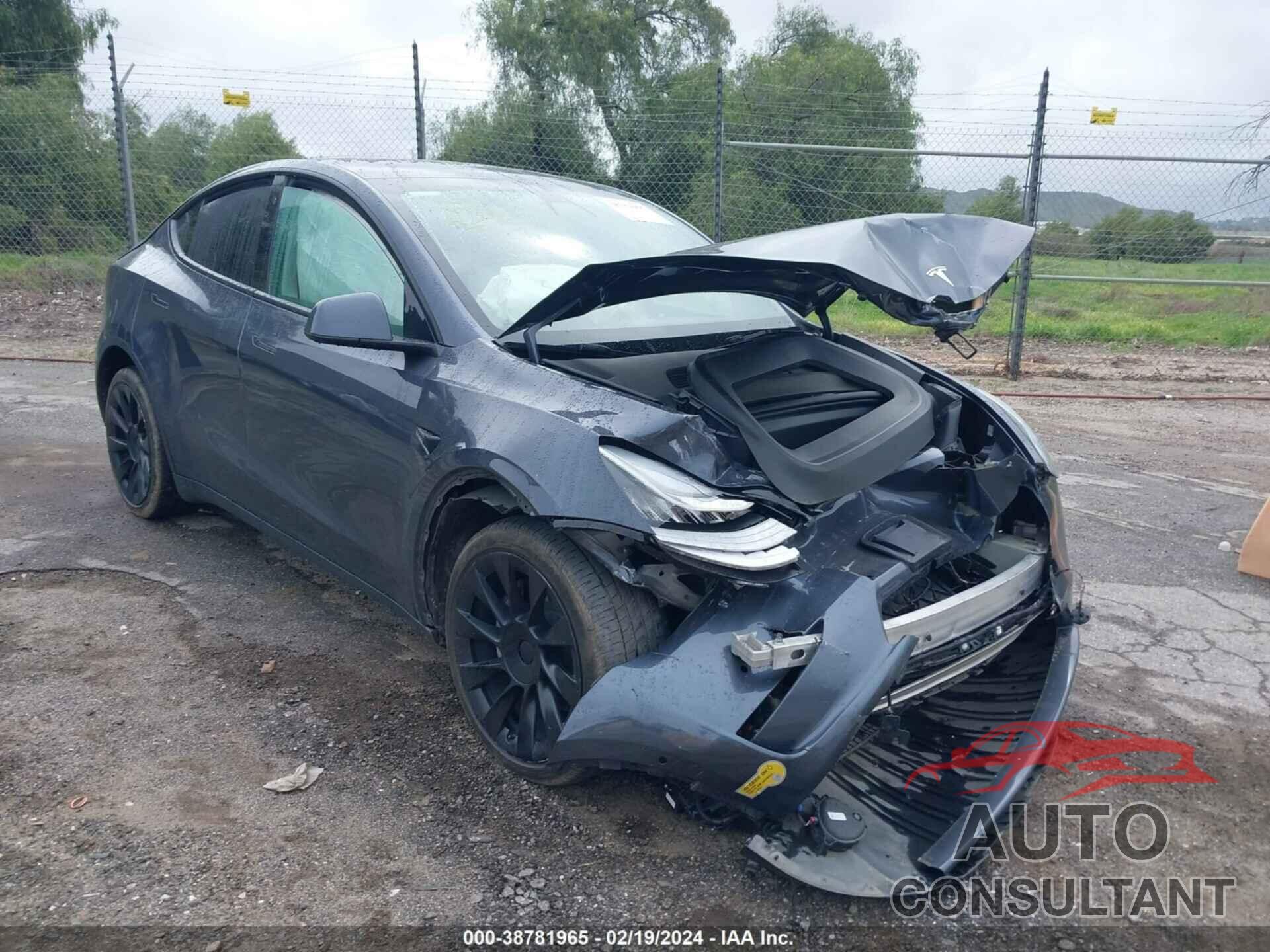 TESLA MODEL Y 2022 - 7SAYGDEE8NF439601