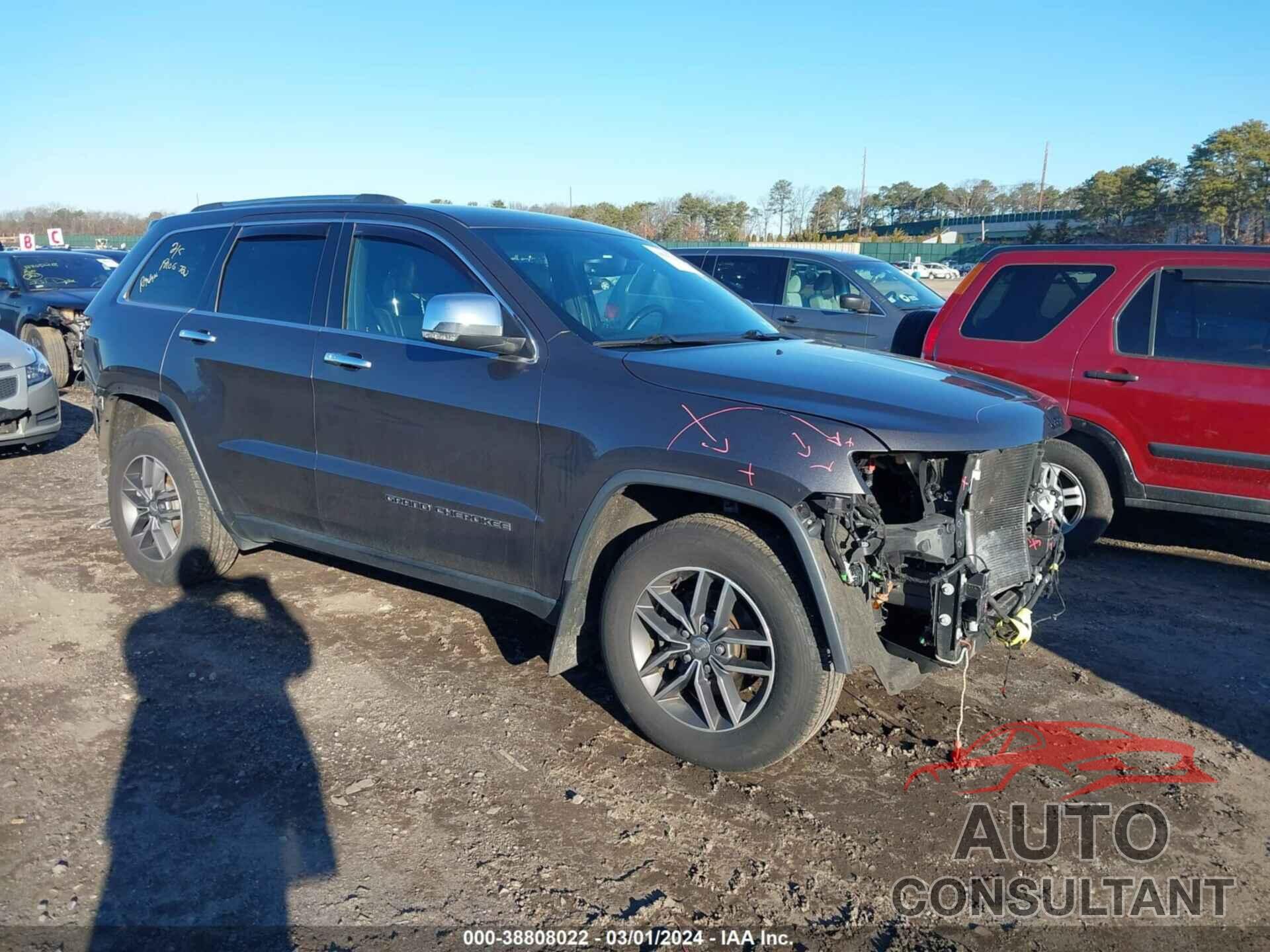 JEEP GRAND CHEROKEE 2017 - 1C4RJFBG5HC855661