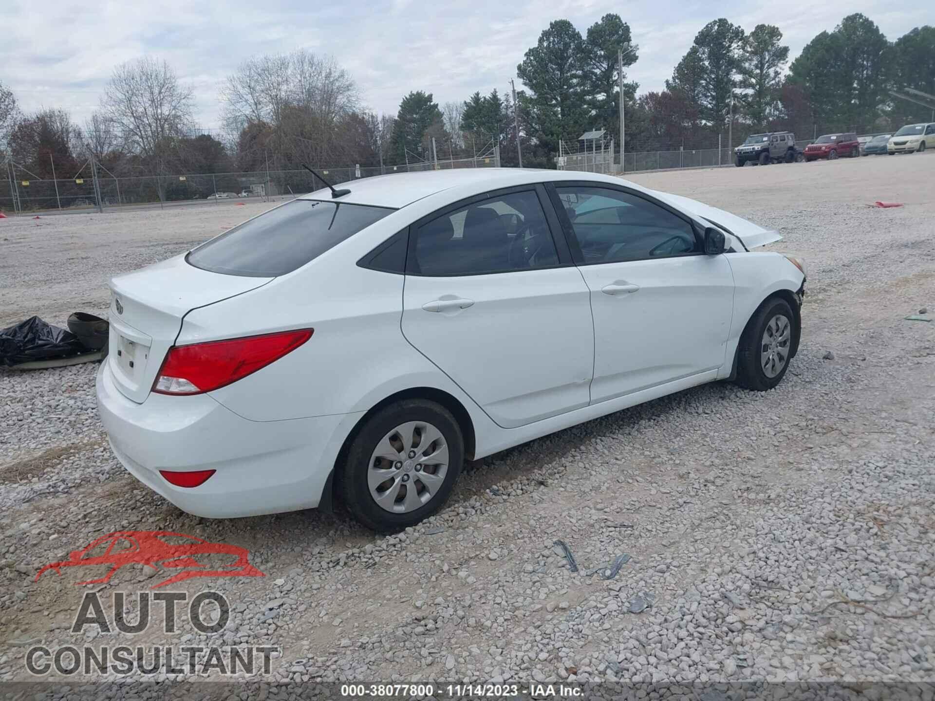HYUNDAI ACCENT 2016 - KMHCT4AE2GU111475