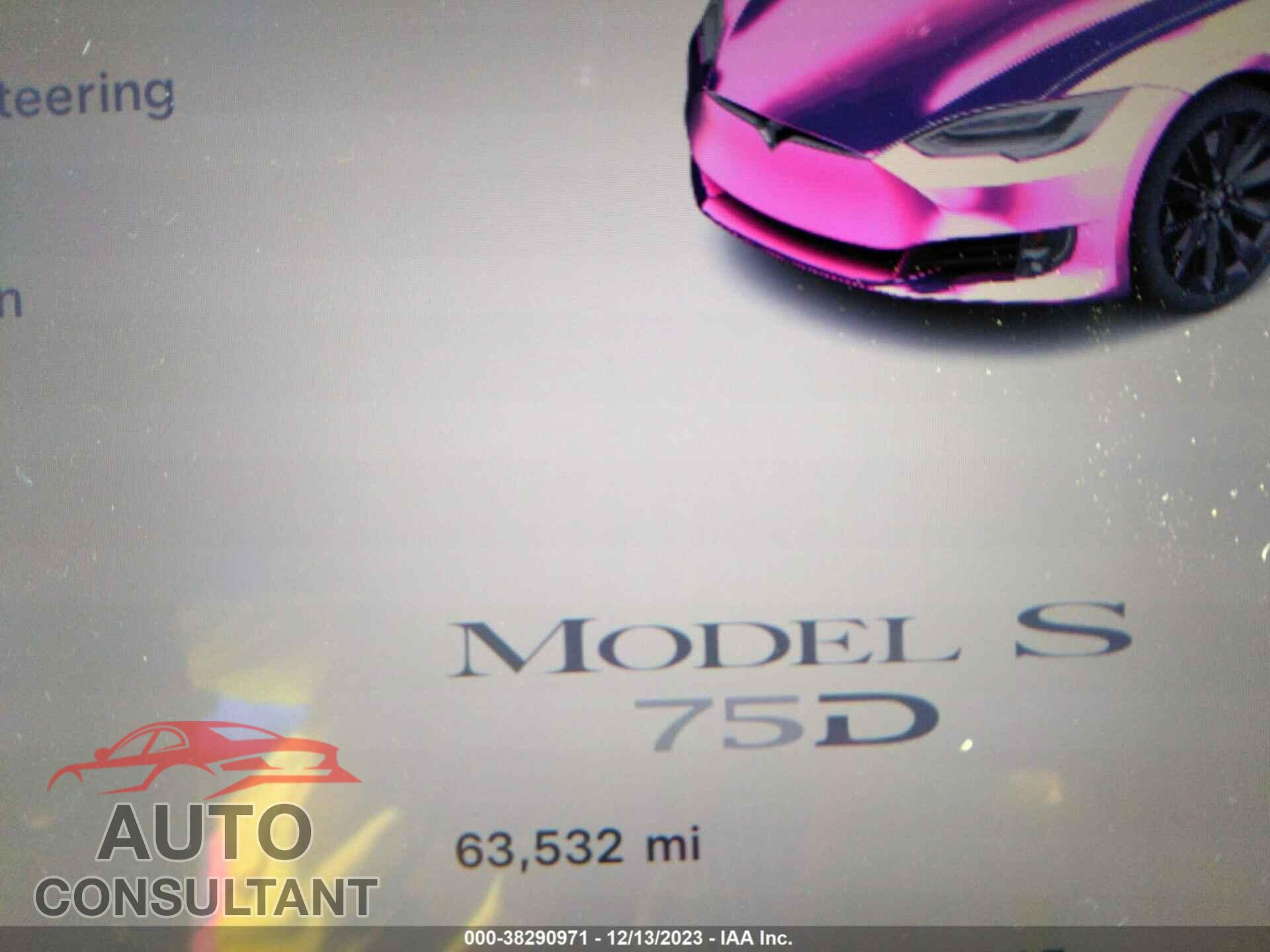 TESLA MODEL S 2019 - 5YJSA1E25KF303995