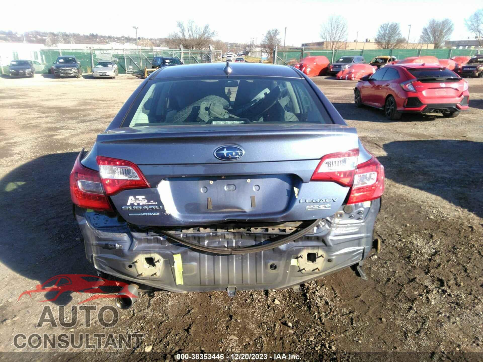 SUBARU LEGACY 2016 - 4S3BNAC68G3053053