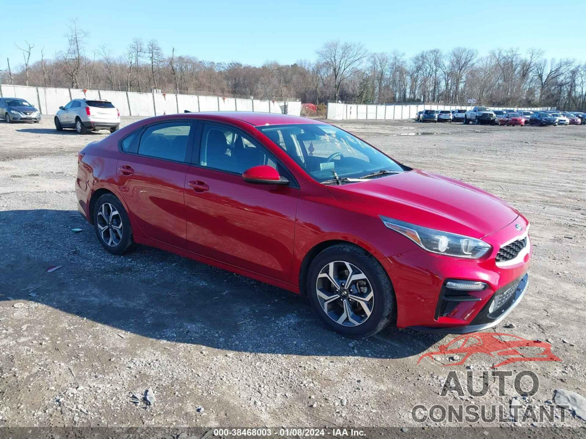 KIA FORTE 2019 - 3KPF24AD8KE032234