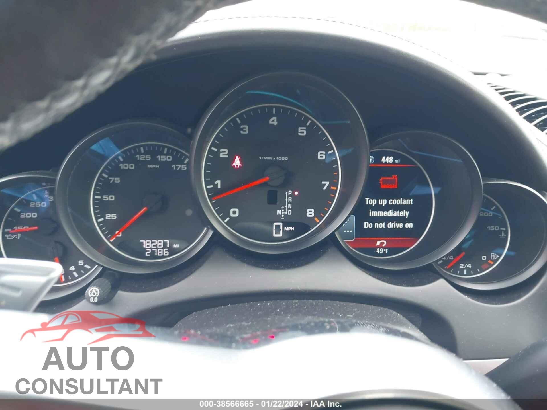 PORSCHE CAYENNE 2017 - WP1AA2A2XHKA82234