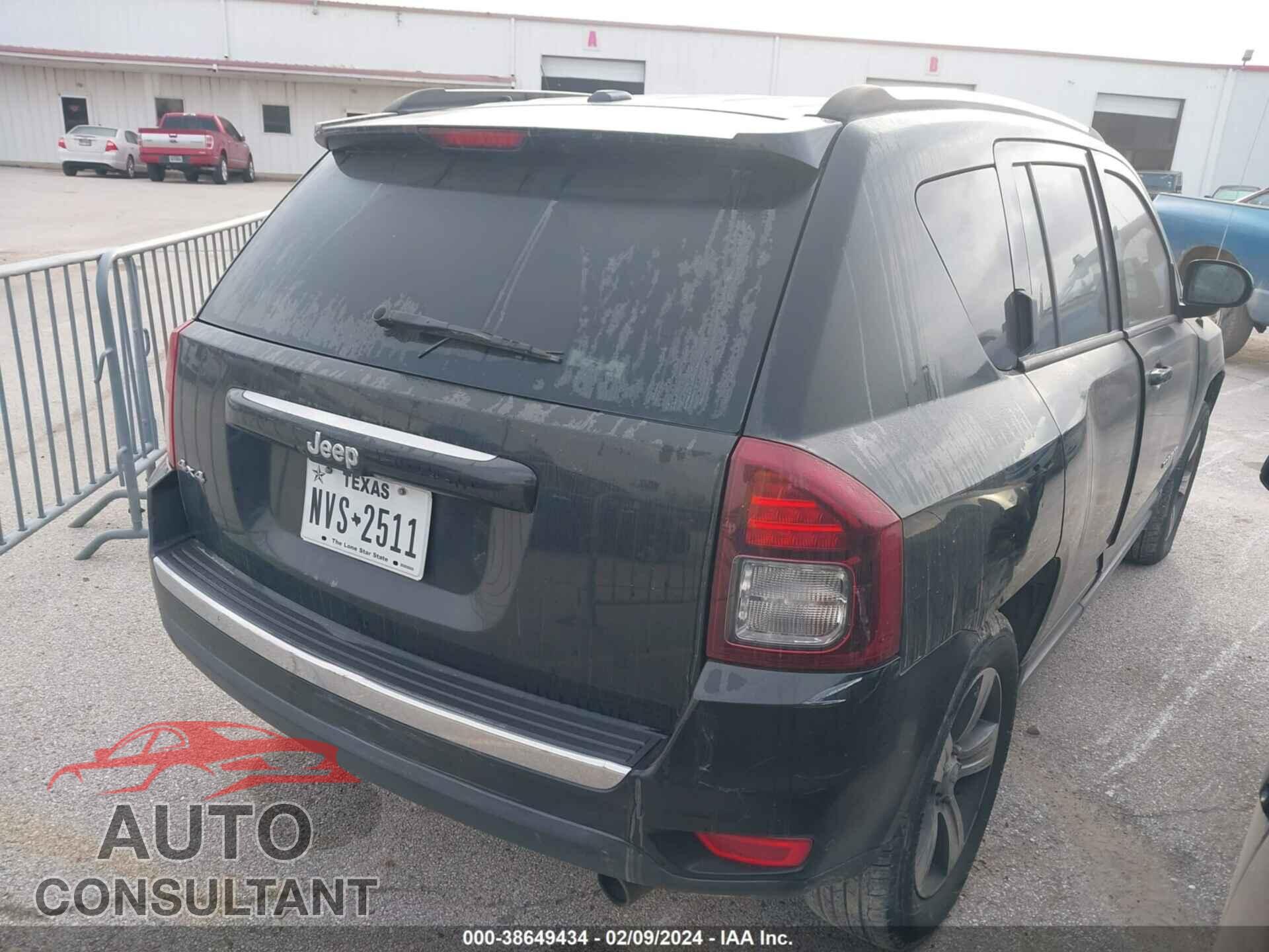 JEEP COMPASS 2017 - 1C4NJDEB3HD100473