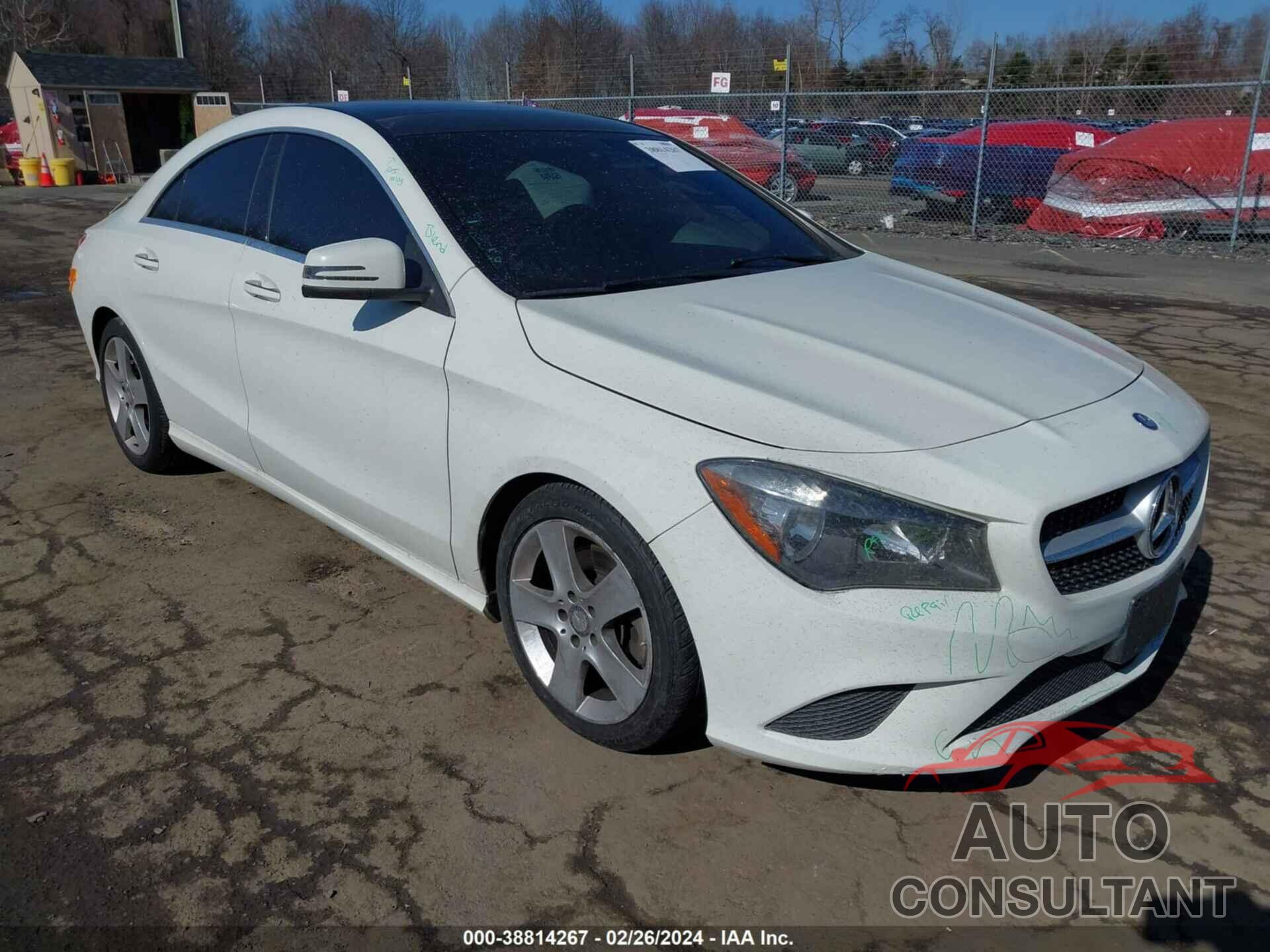 MERCEDES-BENZ CLA 250 2016 - WDDSJ4EB6GN377345