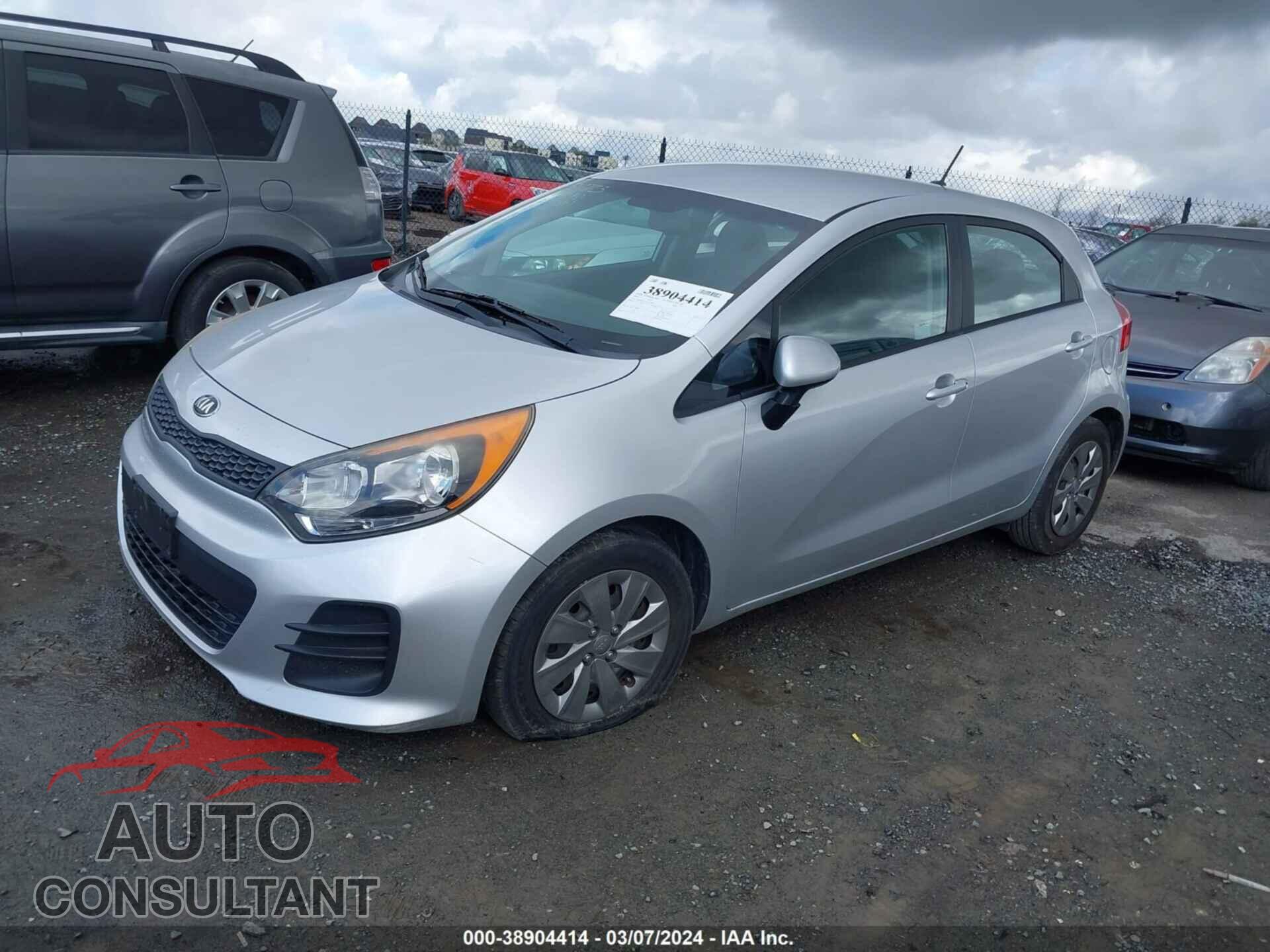KIA RIO 2016 - KNADM5A31G6639617