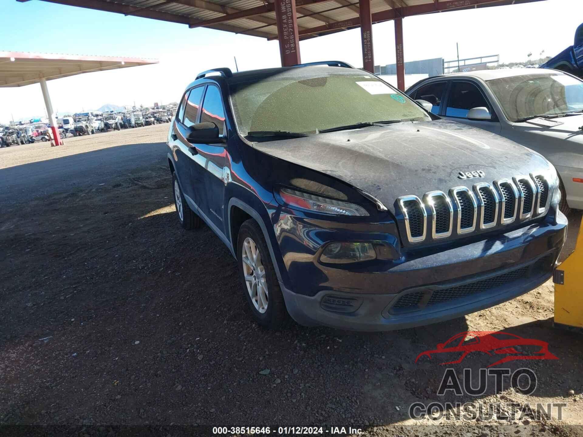 JEEP CHEROKEE 2016 - 1C4PJLAB8GW212410