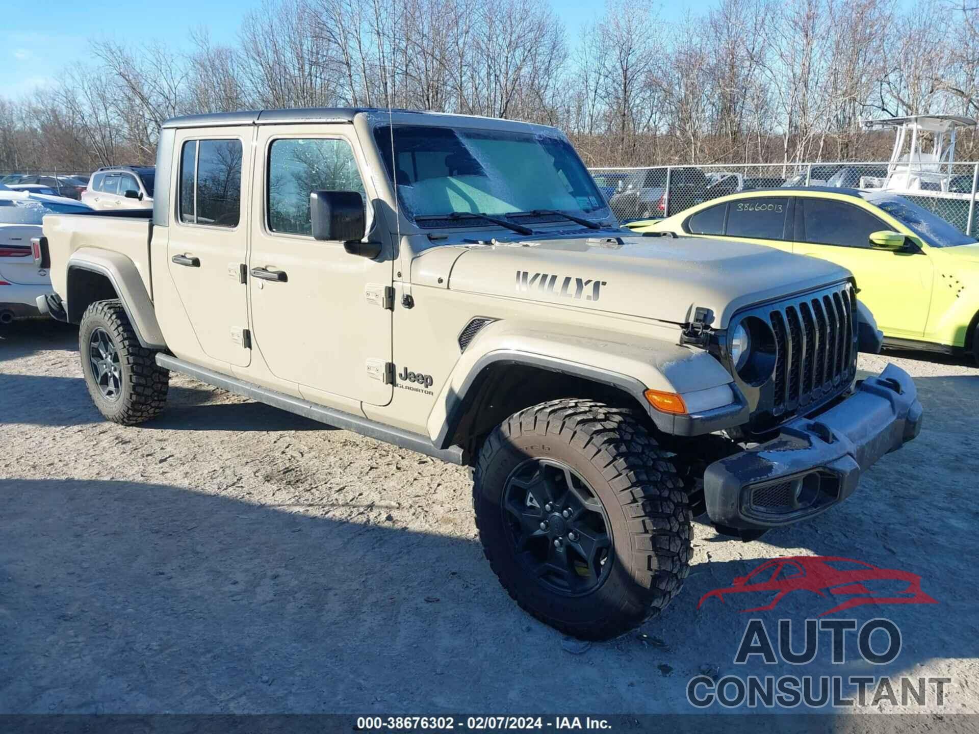 JEEP GLADIATOR 2022 - 1C6JJTAM4NL154616