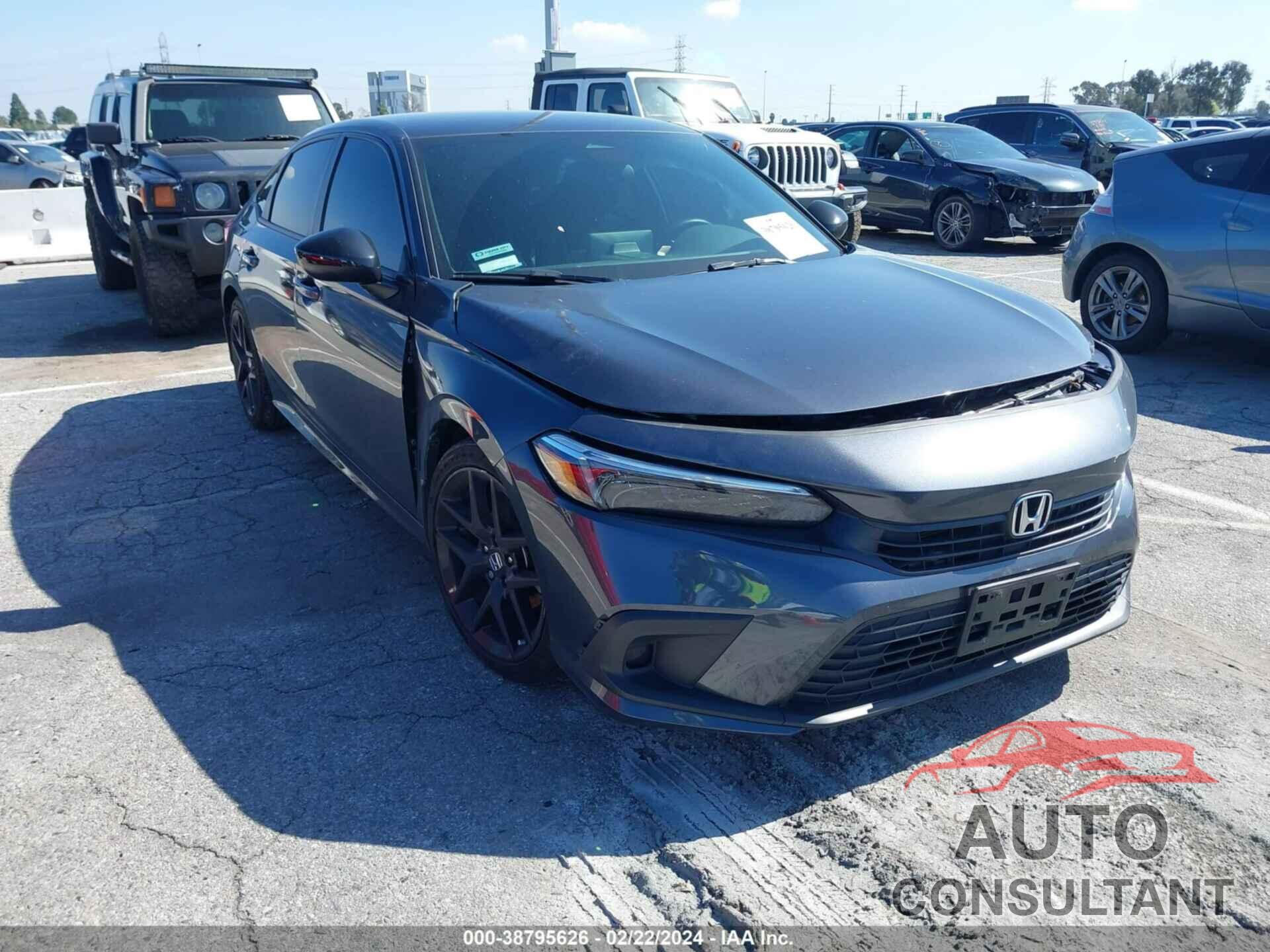 HONDA CIVIC 2022 - 2HGFE2F50NH522285