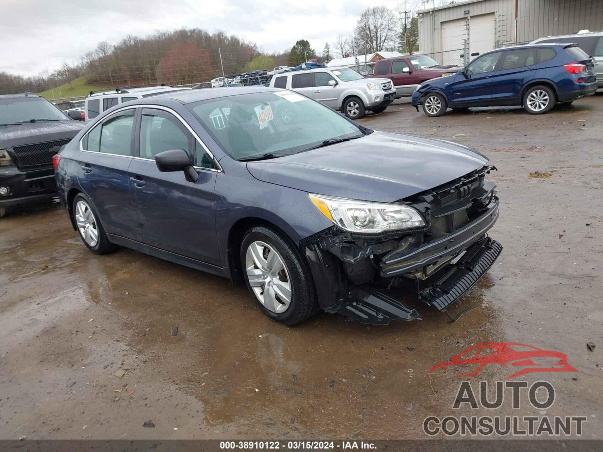 SUBARU LEGACY 2016 - 4S3BNAA61G3036095