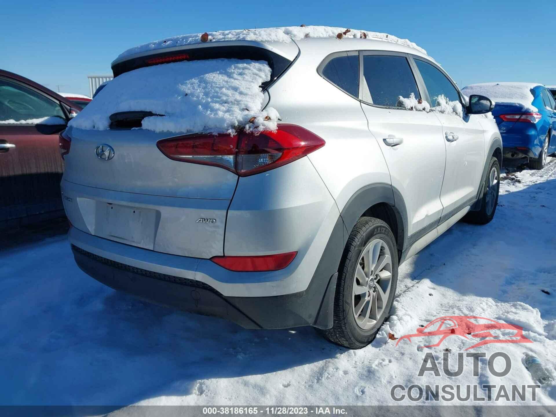 HYUNDAI TUCSON 2017 - KM8J3CA49HU470185