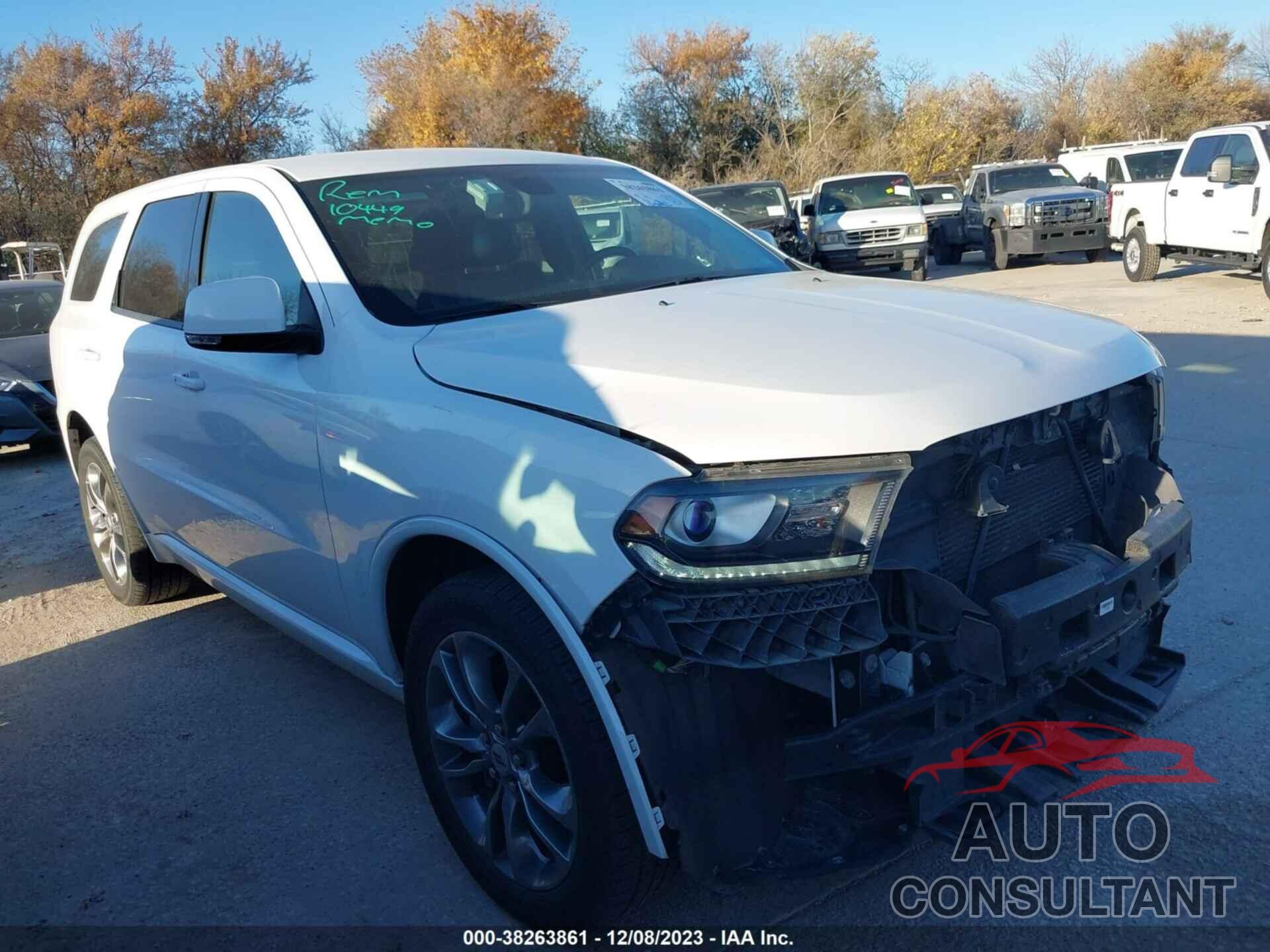 DODGE DURANGO 2020 - 1C4RDJDG7LC261458