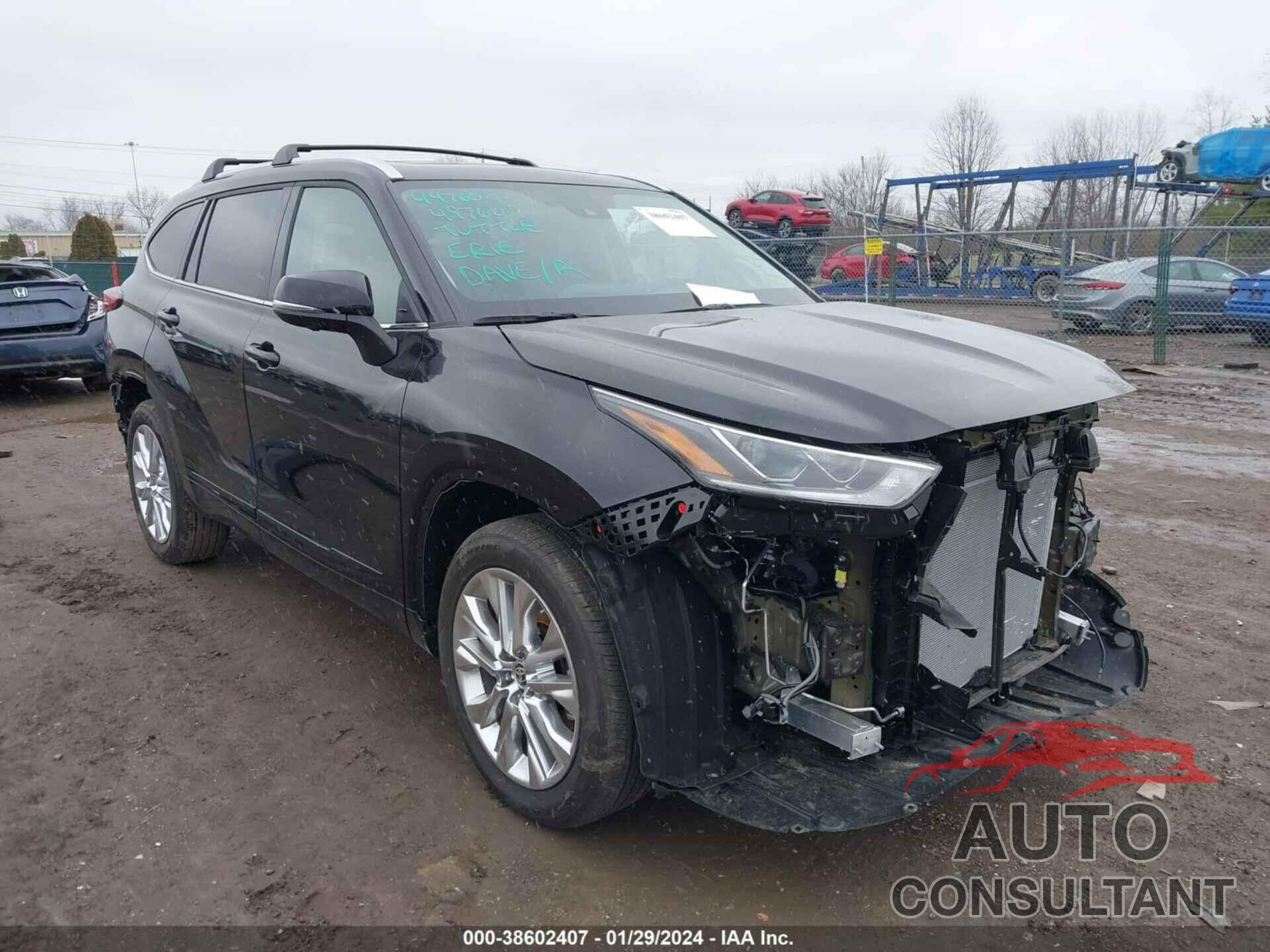 TOYOTA HIGHLANDER 2023 - 5TDKDRBH2PS524973