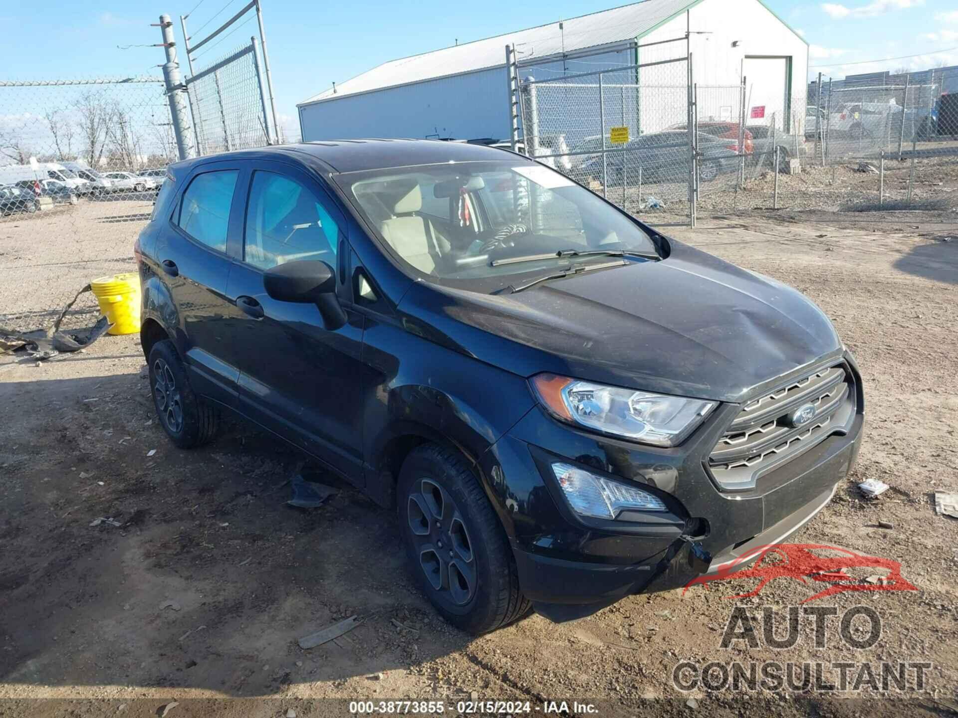 FORD ECOSPORT 2019 - MAJ3S2FE2KC276578