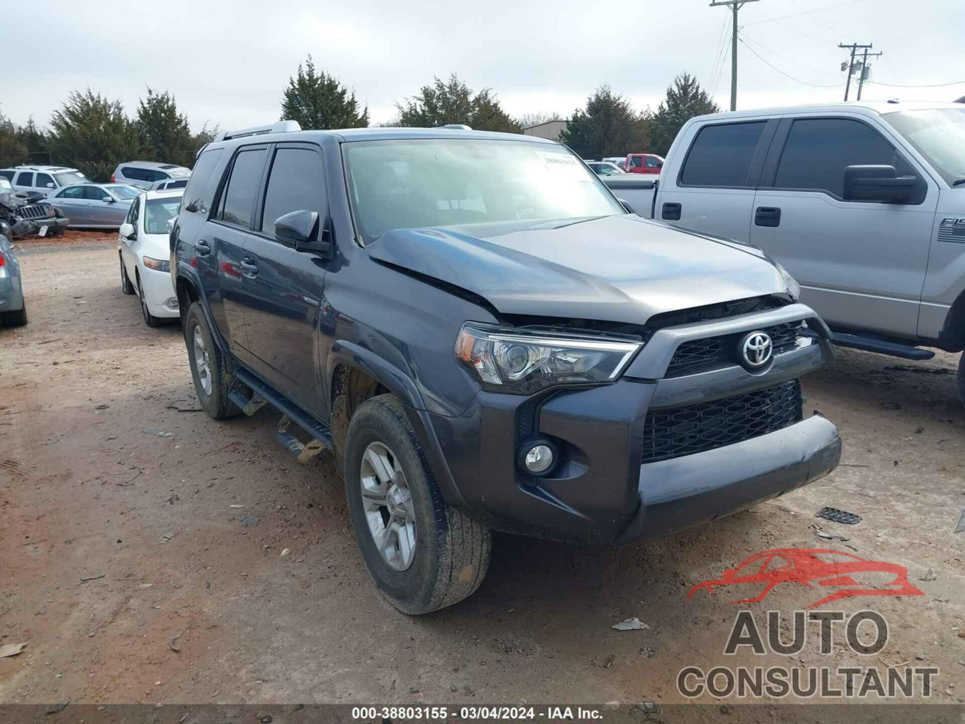 TOYOTA 4RUNNER 2018 - JTEBU5JRXJ5533321