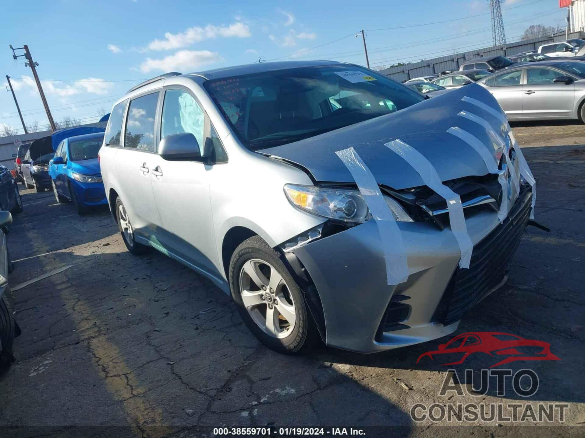 TOYOTA SIENNA 2019 - 5TDKZ3DCXKS981913