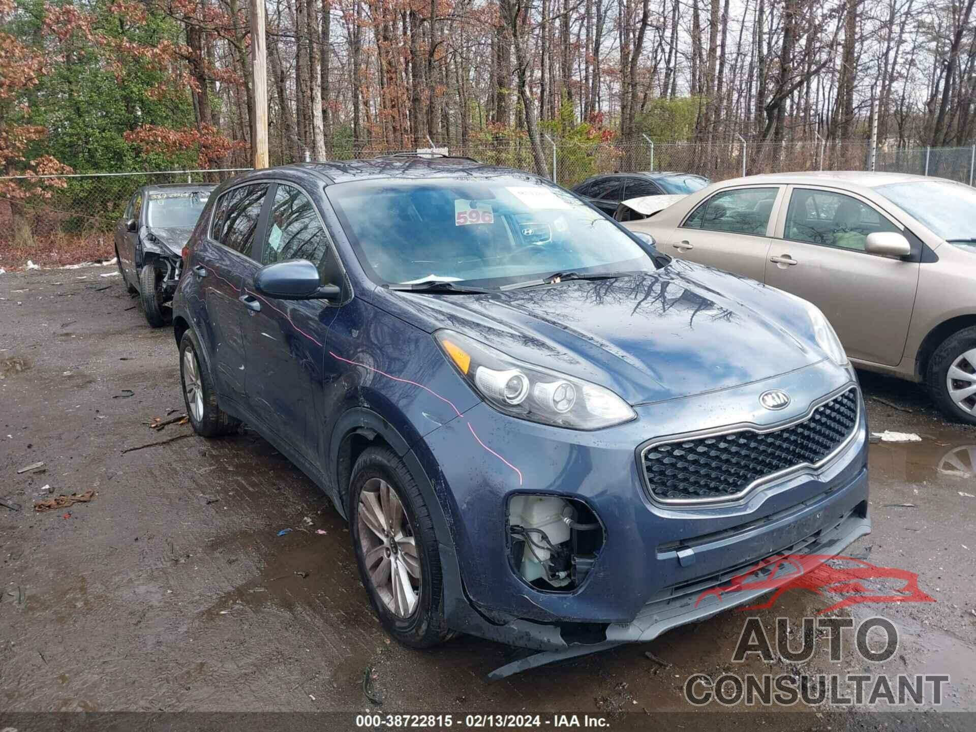 KIA SPORTAGE 2017 - KNDPM3AC0H7206399