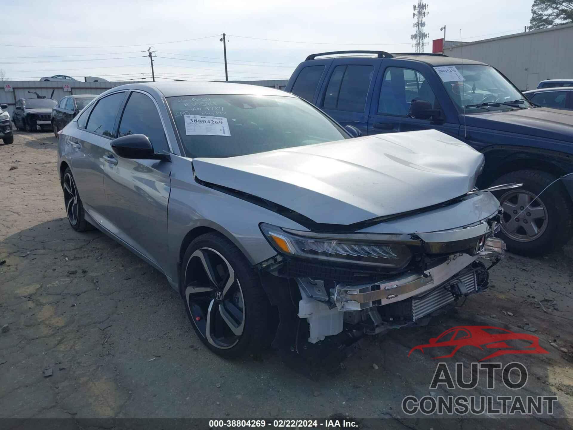 HONDA ACCORD 2022 - 1HGCV1F37NA059989