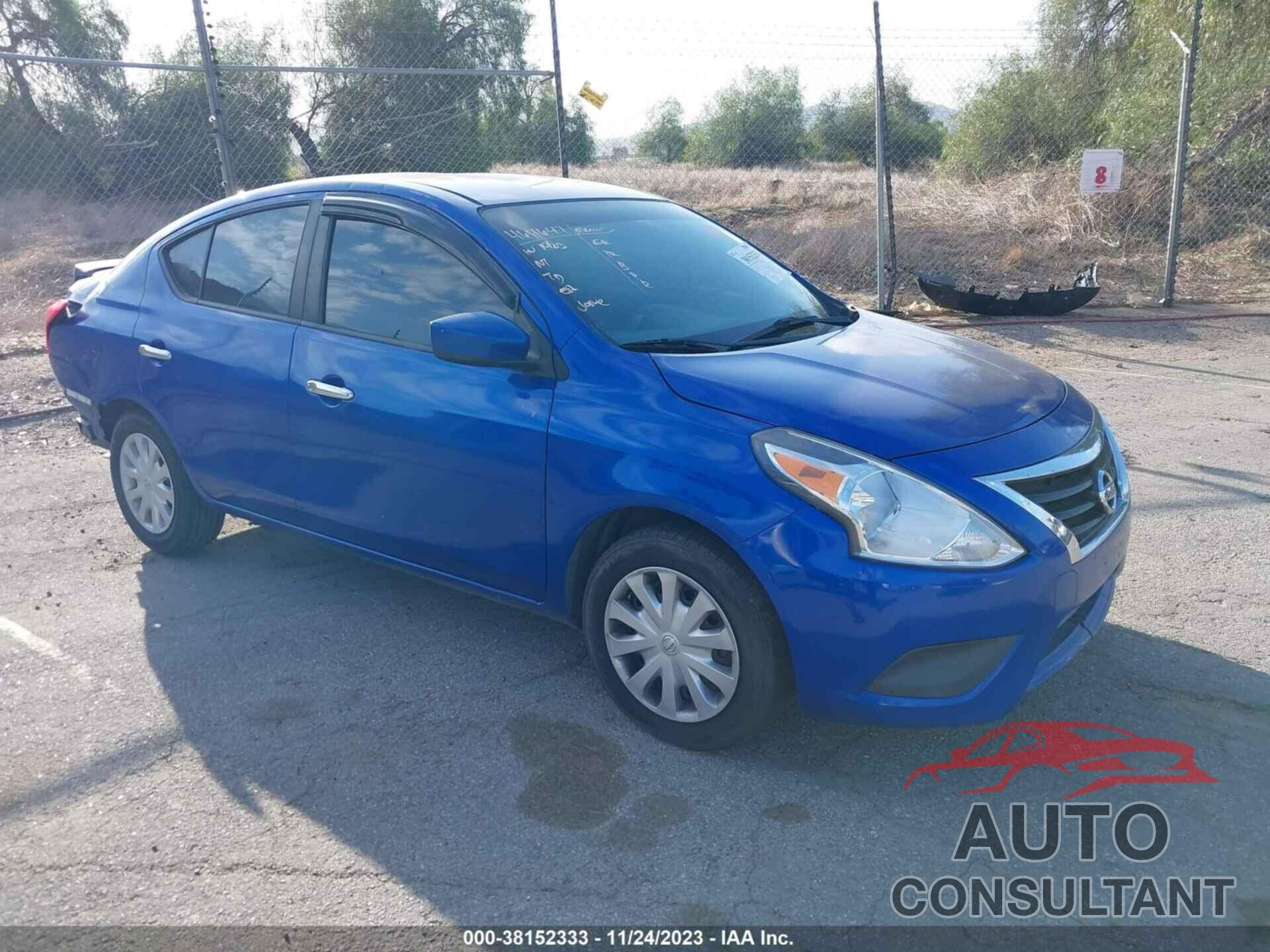 NISSAN VERSA 2016 - 3N1CN7AP0GL850293