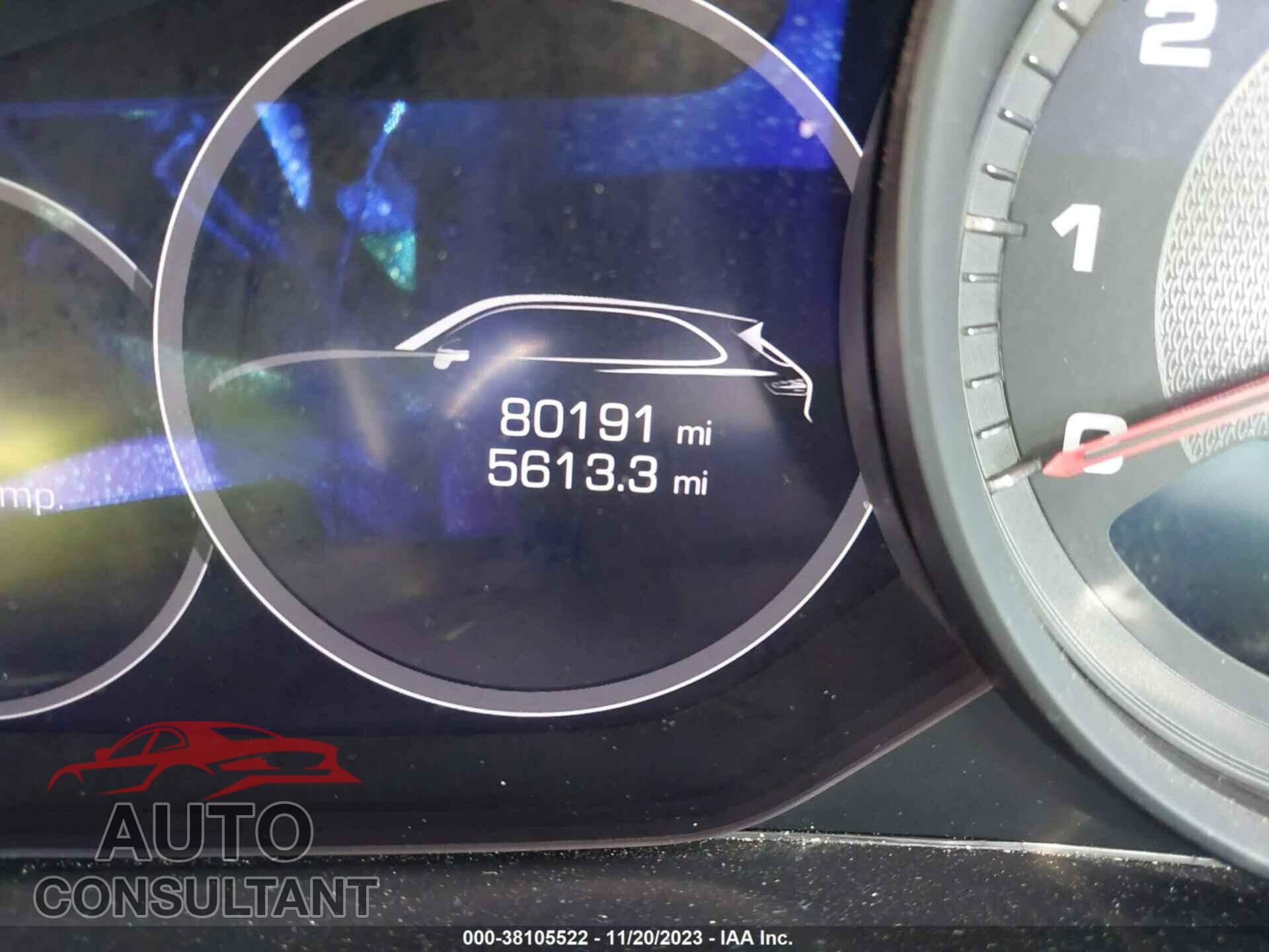 PORSCHE CAYENNE 2021 - WP1AA2AY4MDA04678