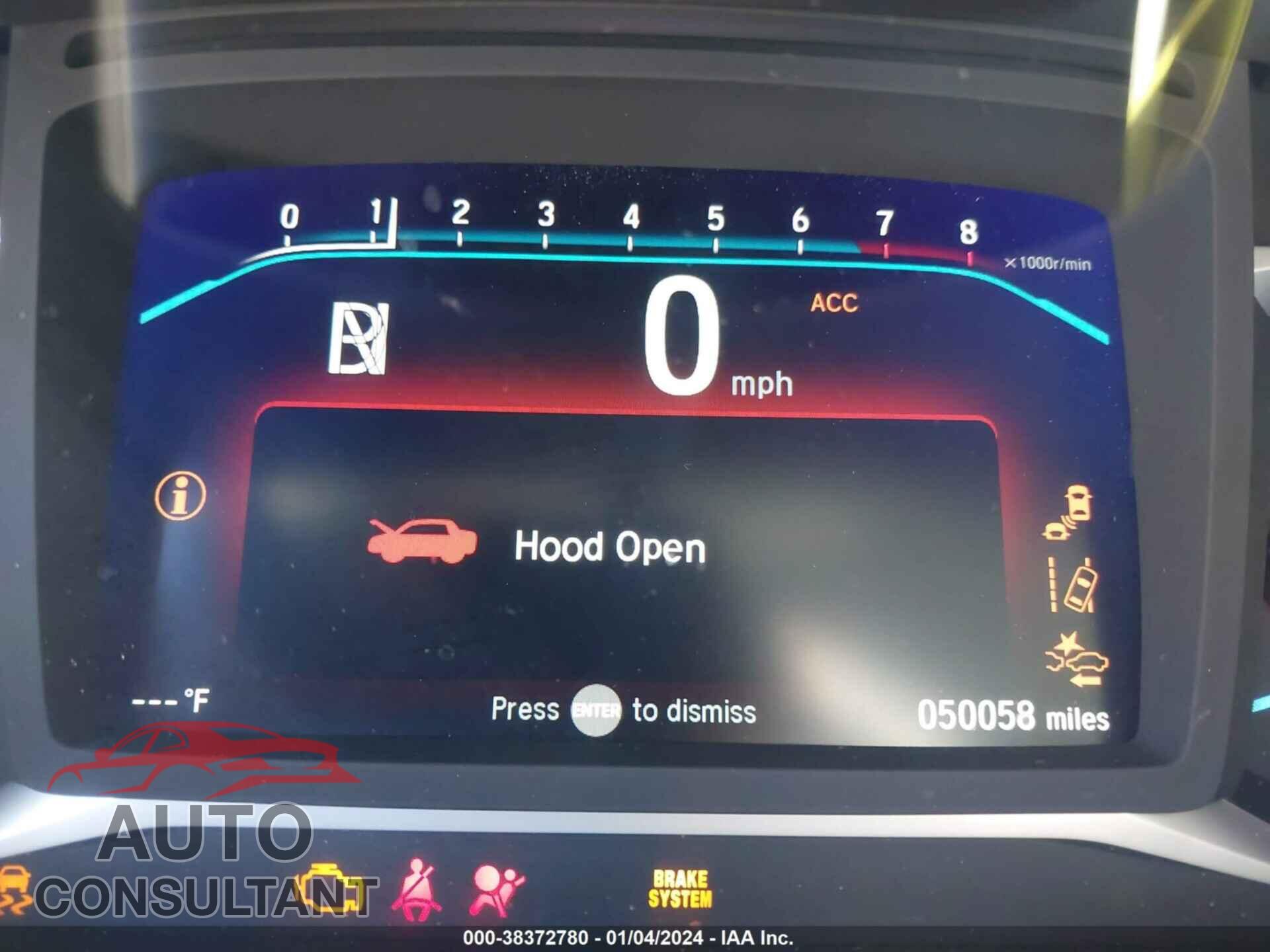 HONDA PILOT 2019 - 5FNYF5H55KB044272