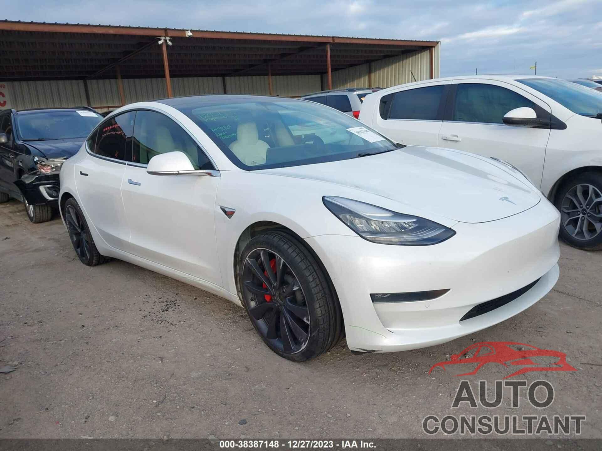 TESLA MODEL 3 2020 - 5YJ3E1EC6LF625130