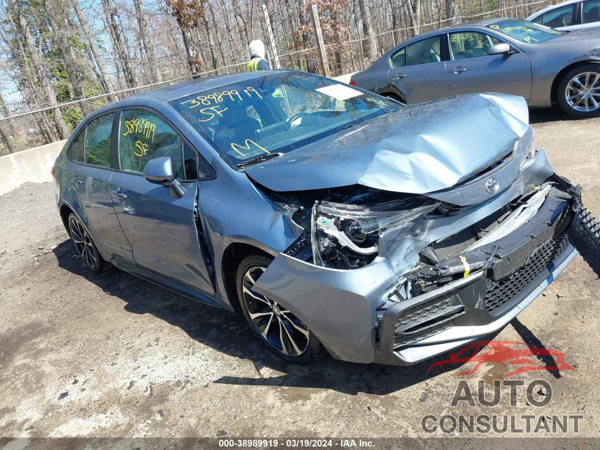 TOYOTA COROLLA 2021 - 5YFP4MCE1MP060091