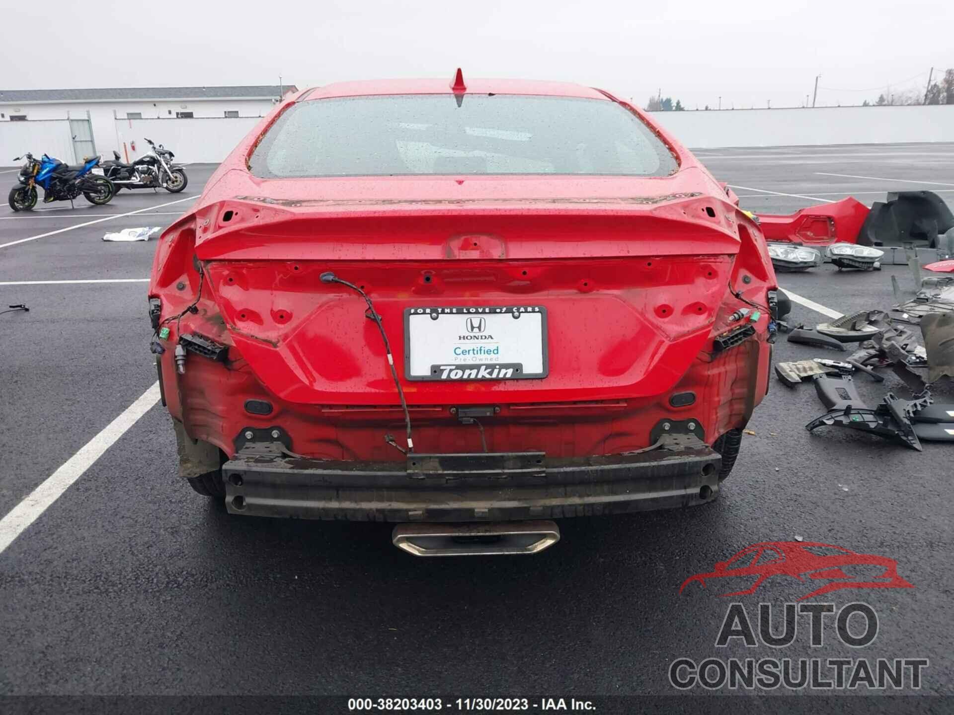 HONDA CIVIC SI 2019 - 2HGFC1E58KH708198