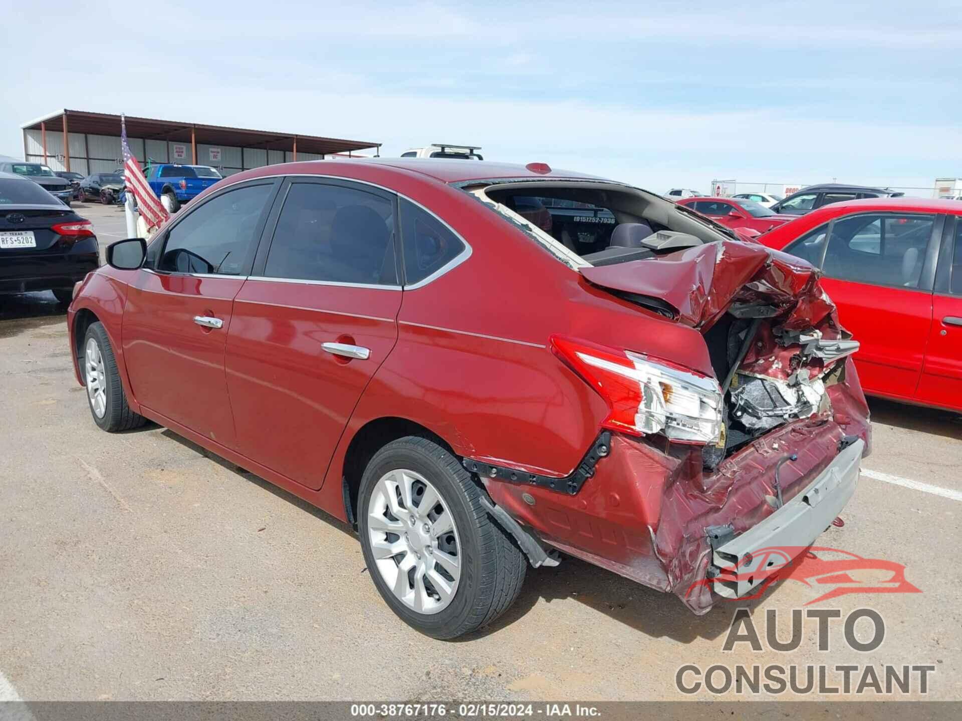 NISSAN SENTRA 2017 - 3N1AB7AP9HY266317