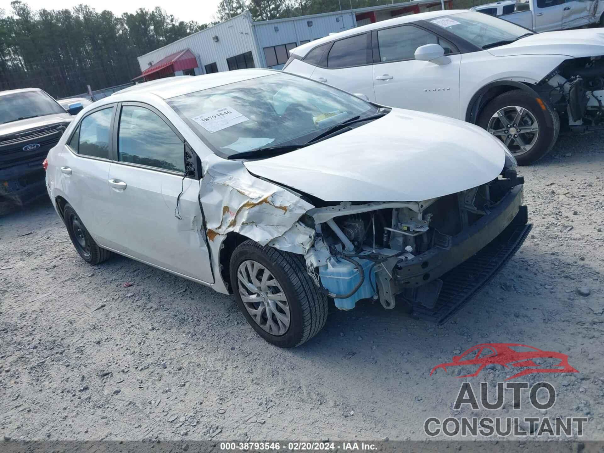 TOYOTA COROLLA 2019 - 5YFBURHEXKP917960