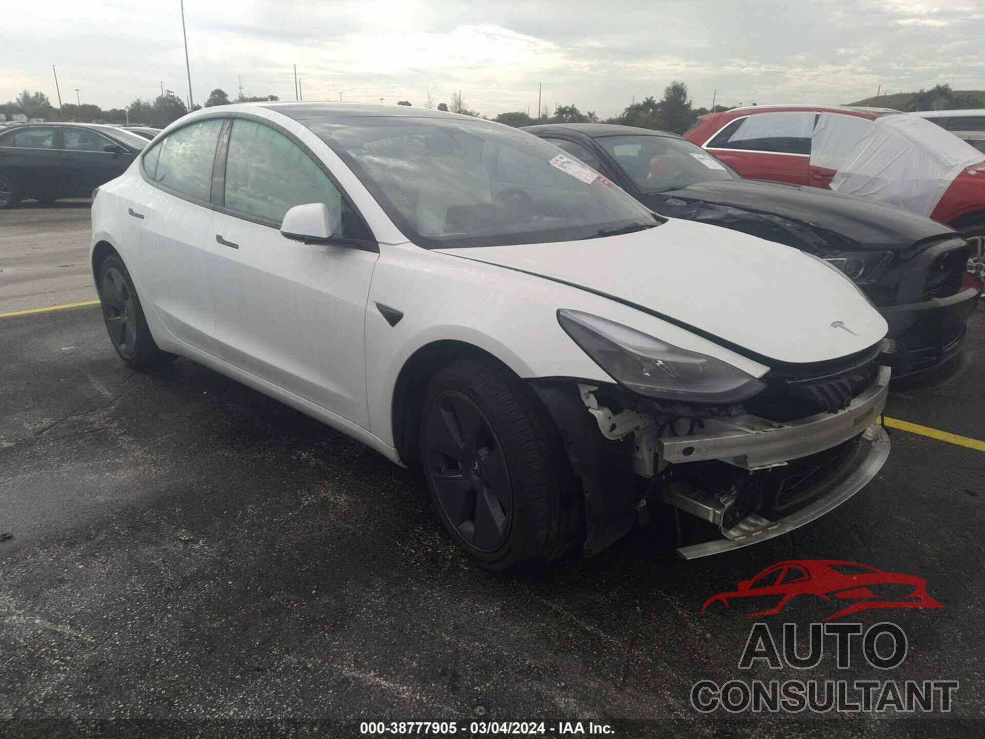 TESLA MODEL 3 2022 - 5YJ3E1EA2NF330320